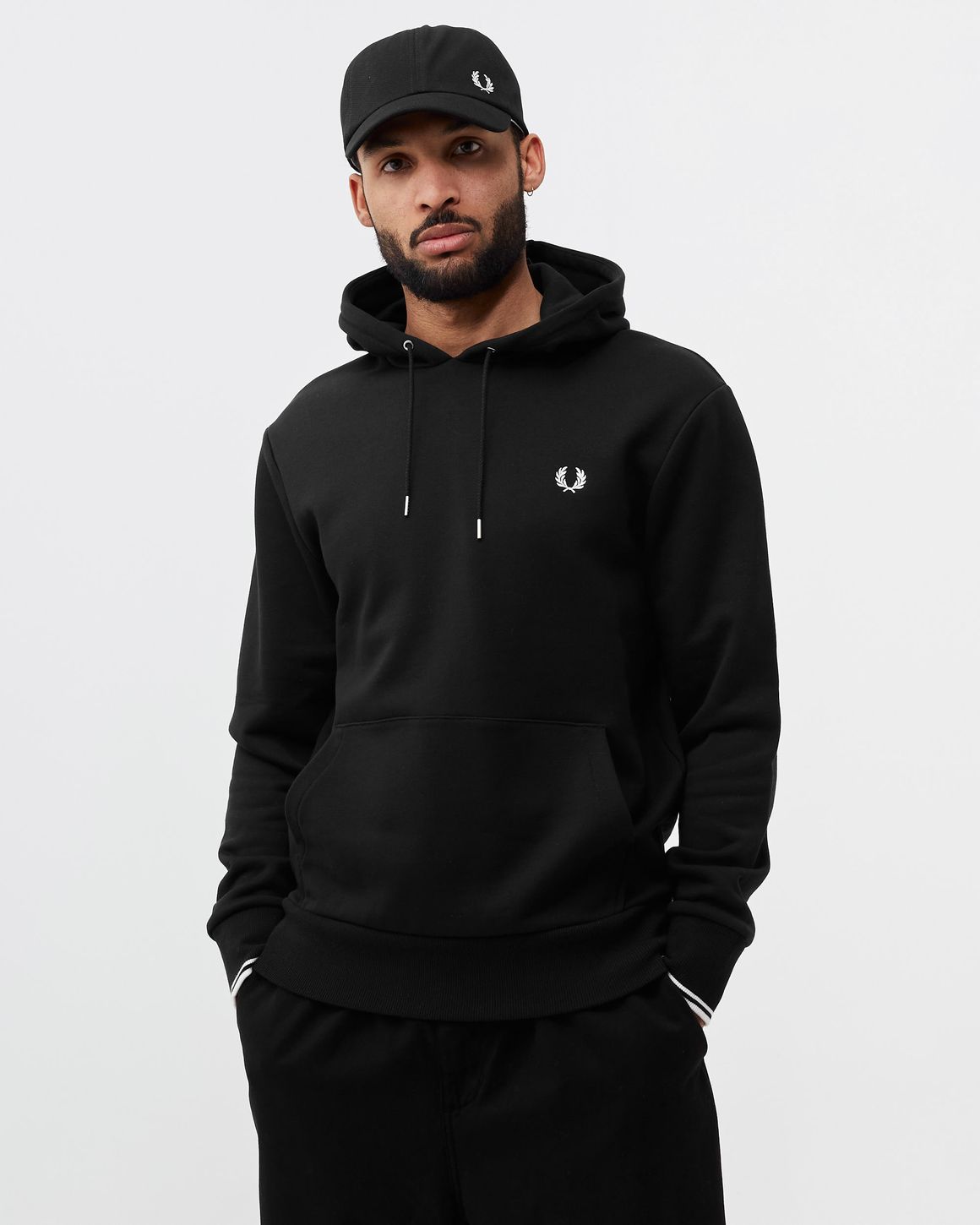 Fred Perry TIPPED HOODED SWEATSHIRT – Ansicht 2