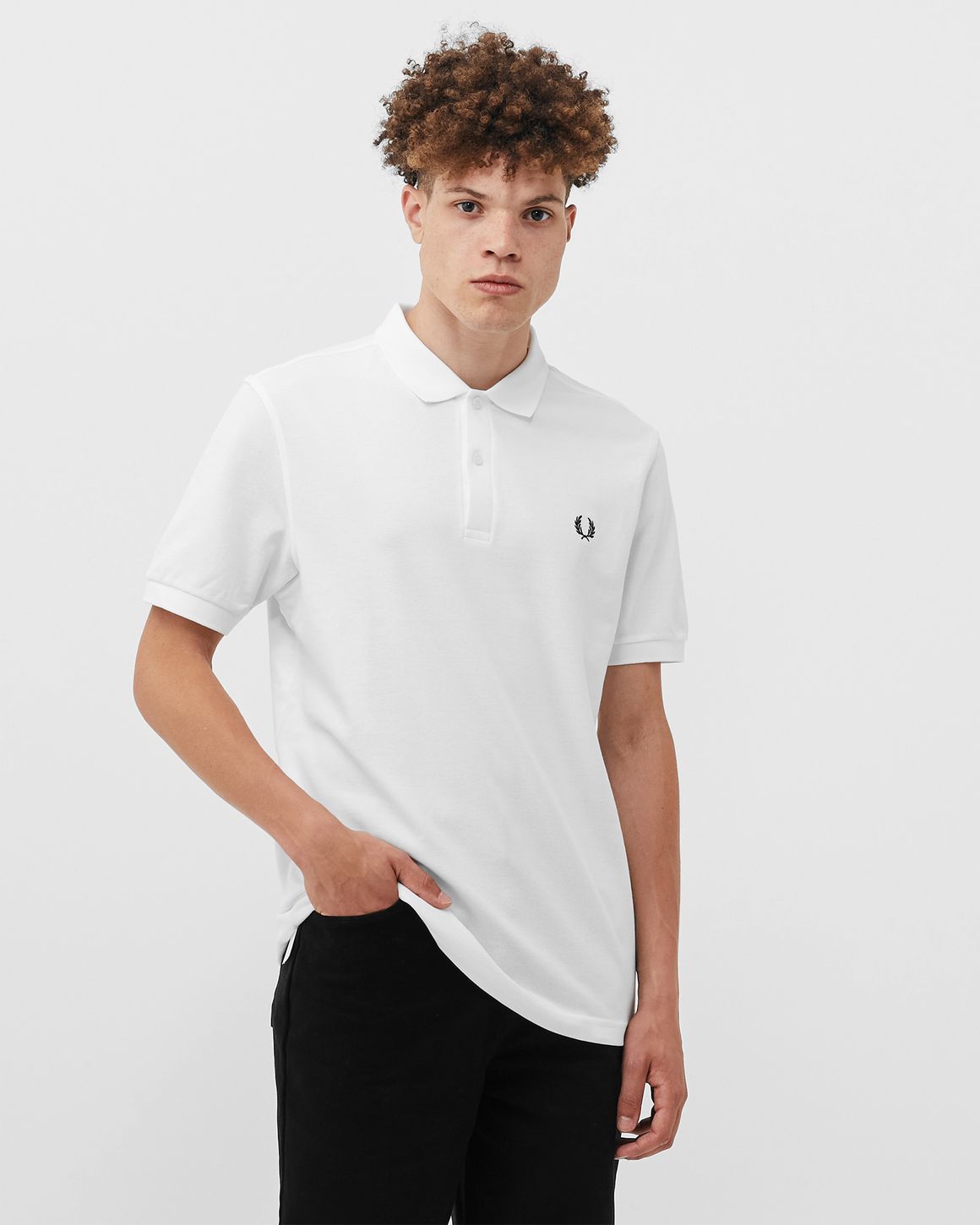 Fred Perry Plain Fred Perry Shirt – Ansicht 2