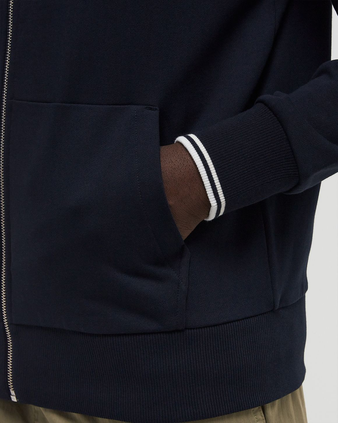 Fred Perry HOODED ZIP THROUGH SWEATSHIRT – Ansicht 4