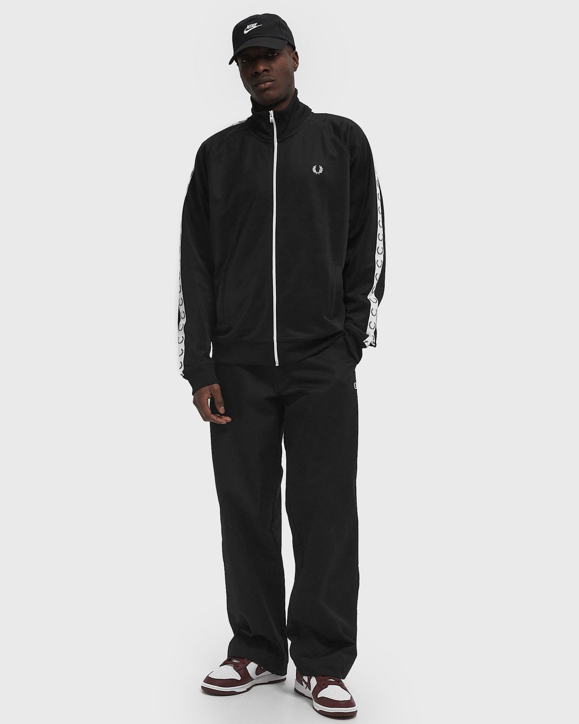 Fred Perry TAPED TRACK JACKET – Ansicht 2