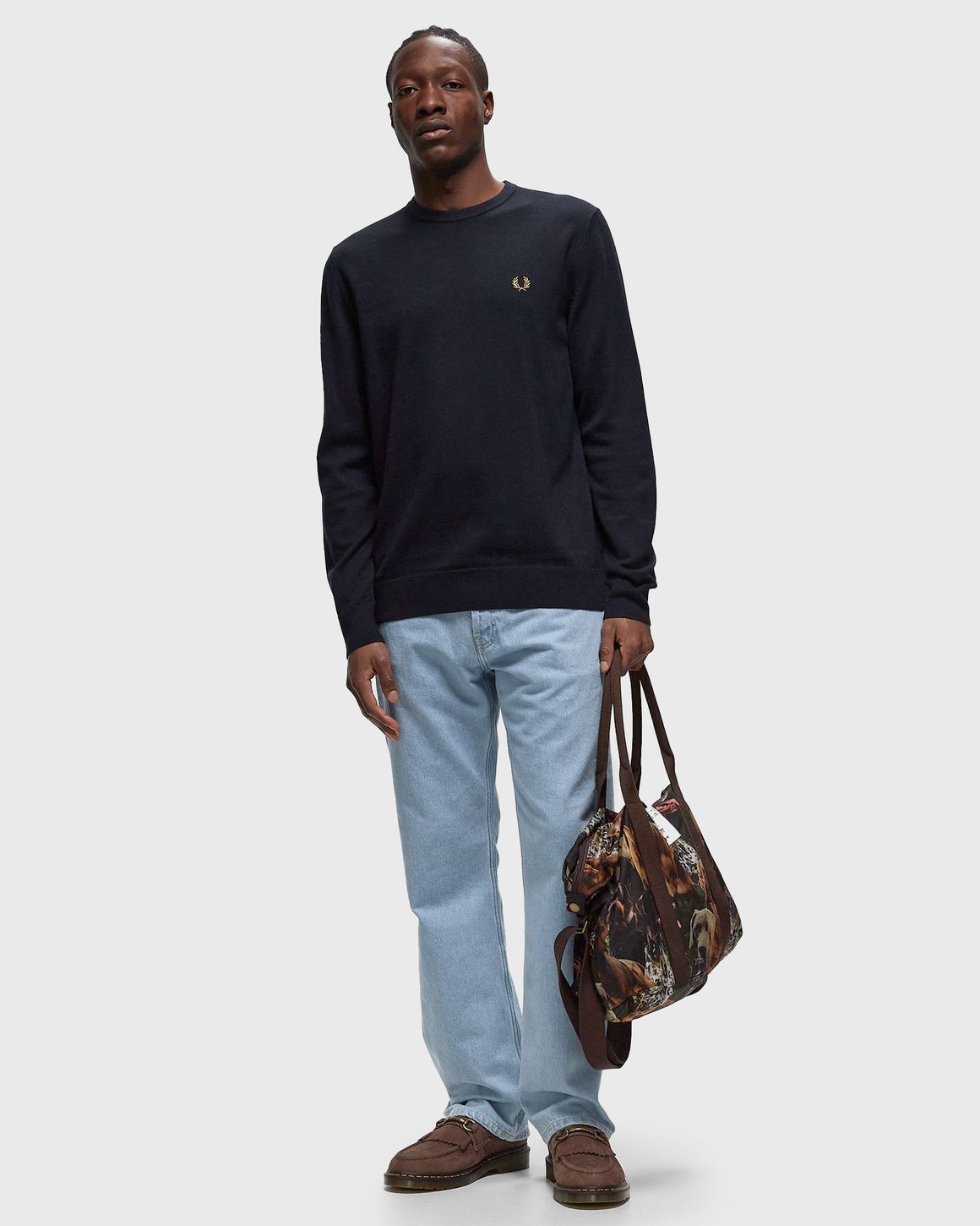 Fred Perry CLASSIC CREW NECK JUMPER – Ansicht 2
