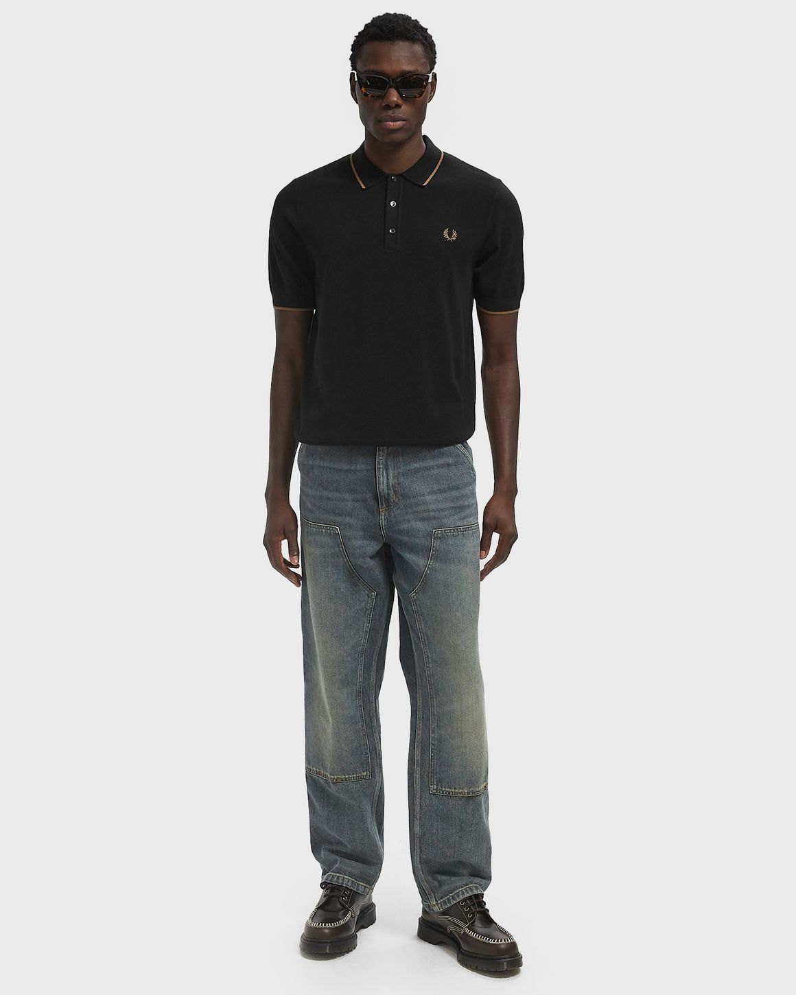 Fred Perry PIQUE STITCH KNITTED SHIRT – Ansicht 2