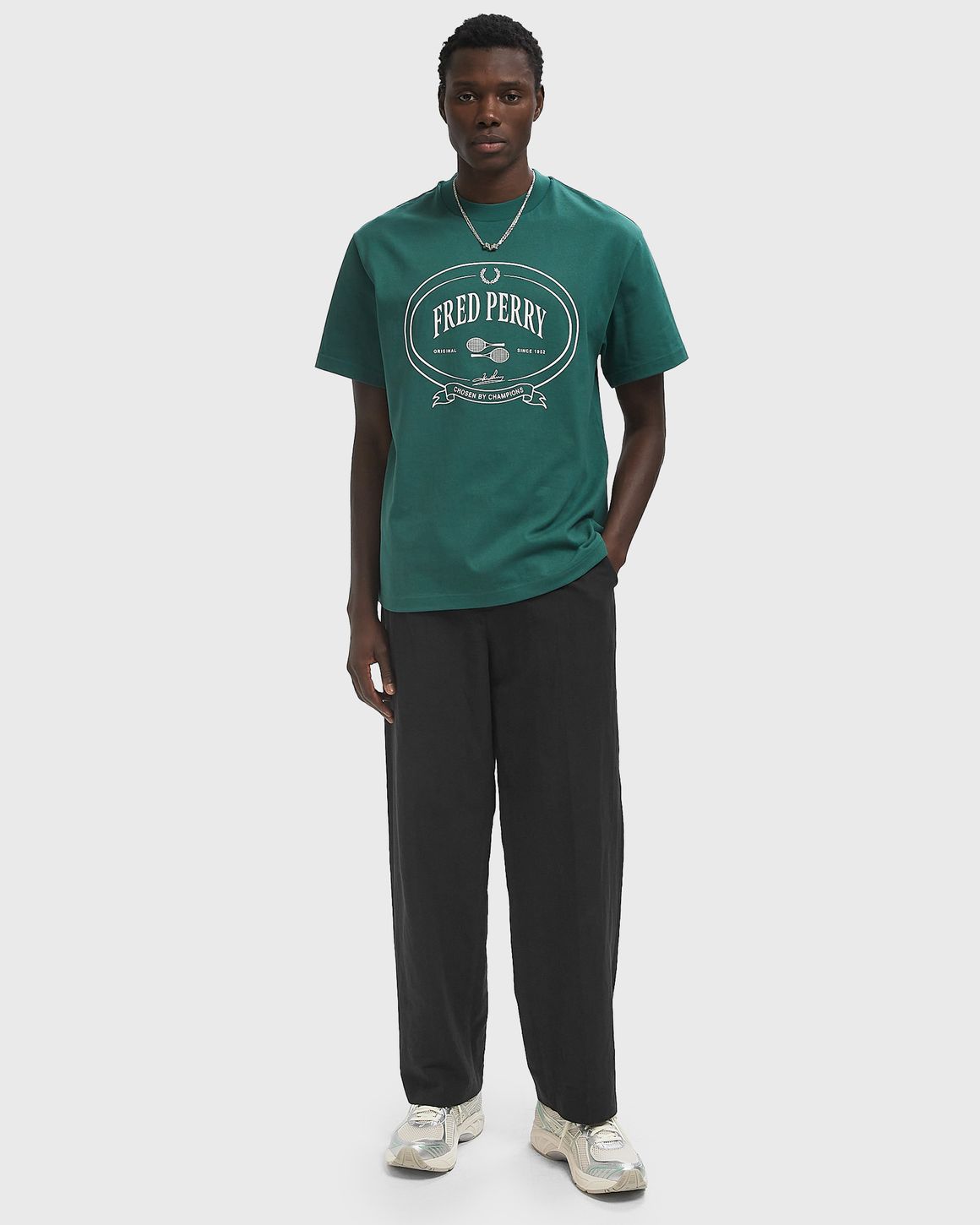 Fred Perry CHOSEN BY CHAMPIONS T-SHIRT – Ansicht 2