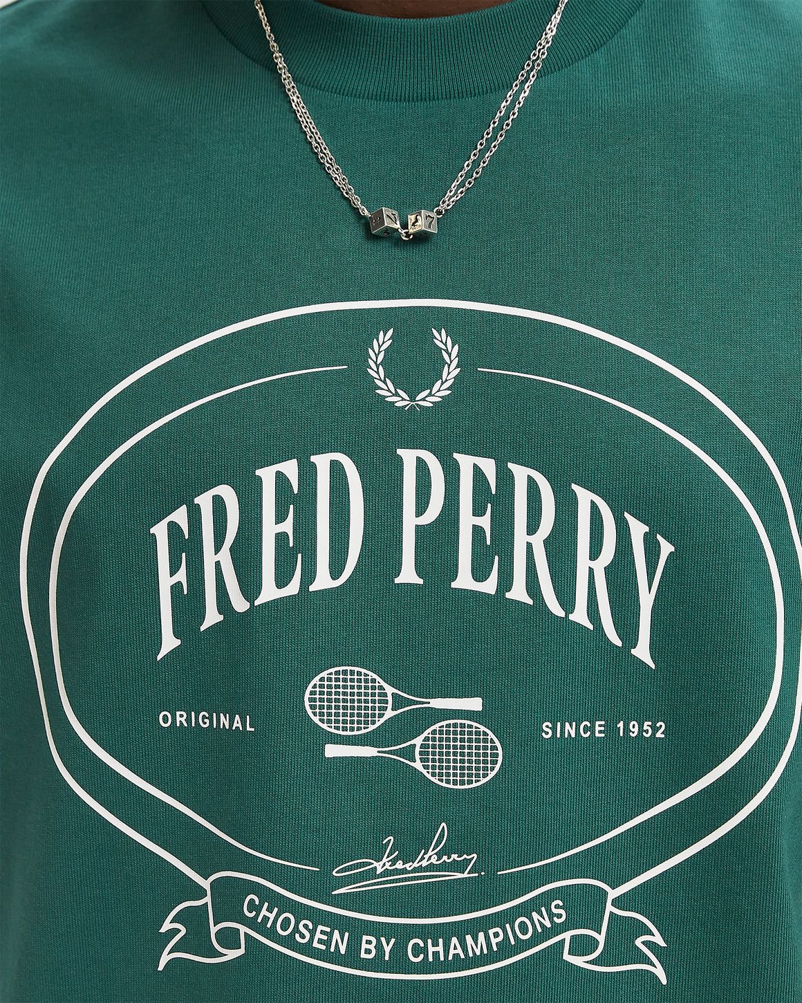 Fred Perry CHOSEN BY CHAMPIONS T-SHIRT – Ansicht 3