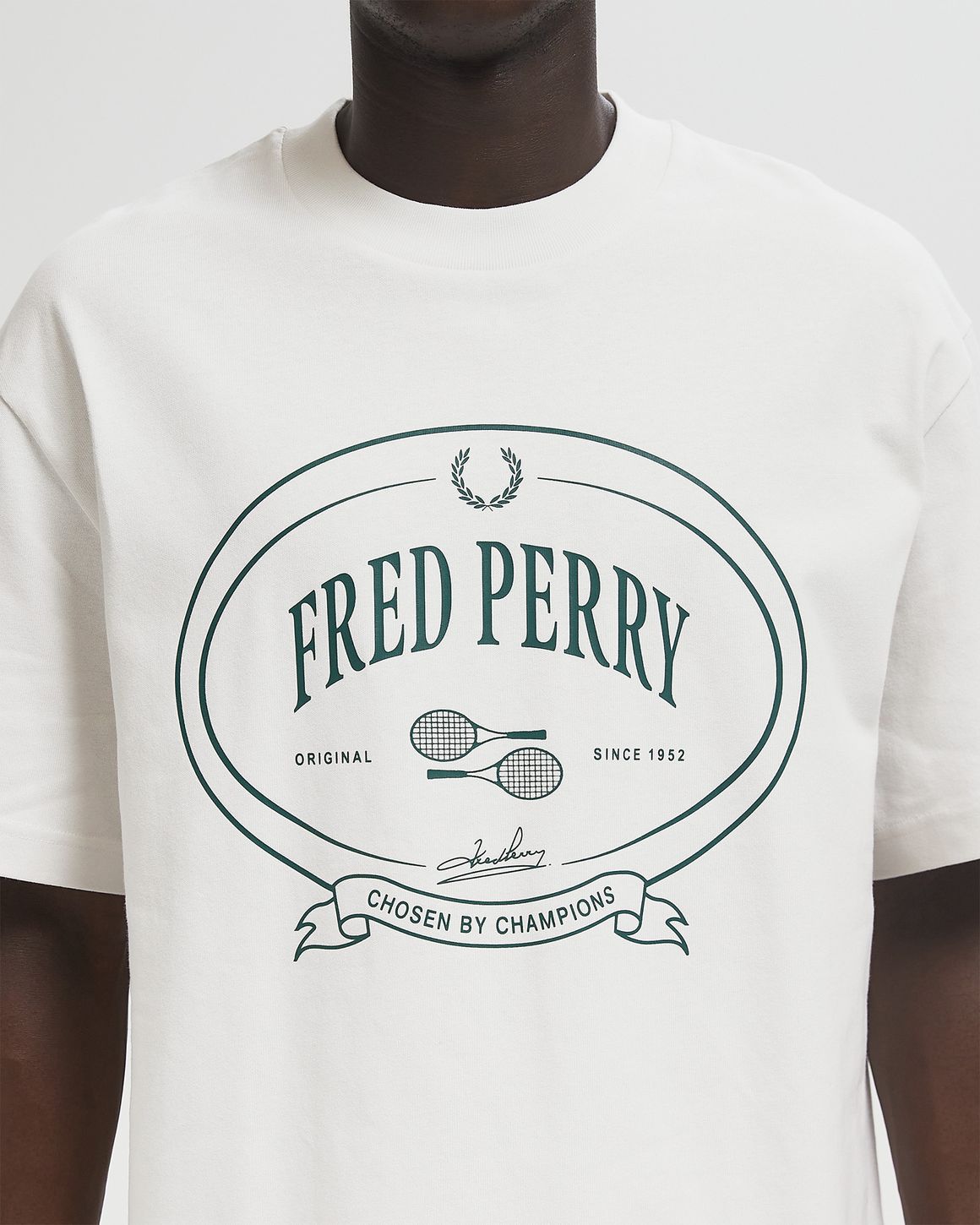 Fred Perry CHOSEN BY CHAMPIONS T-SHIRT – Ansicht 3
