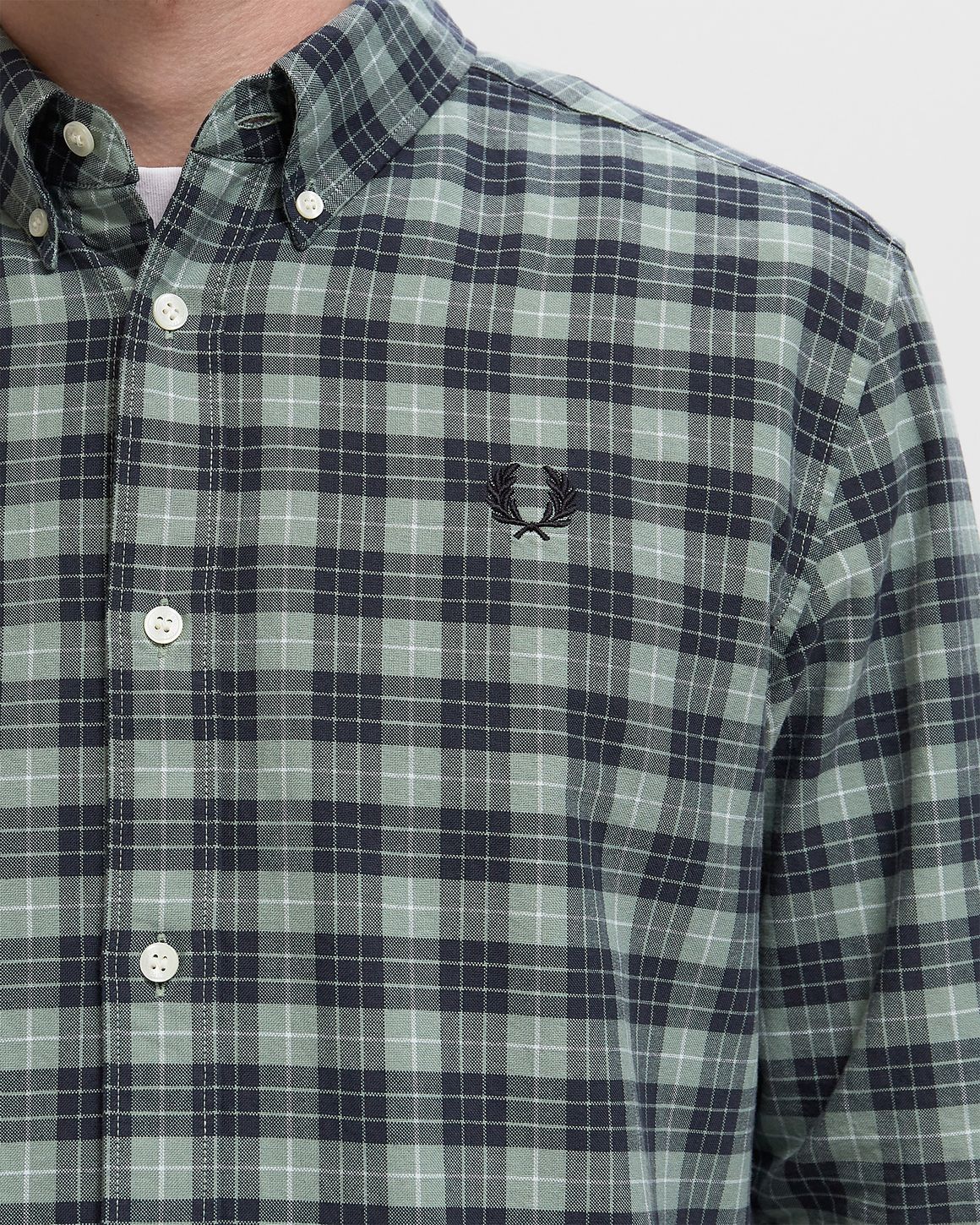 Fred Perry TARTAN OXFORD SHIRT – Ansicht 3
