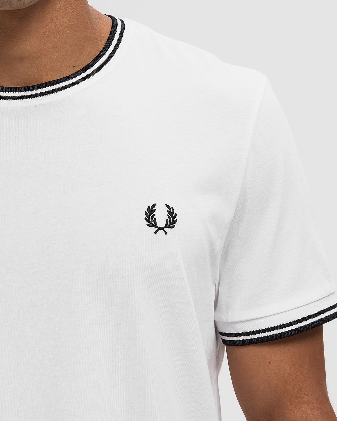 Fred Perry TWINTIPPEDT-SHIRT – Ansicht 3