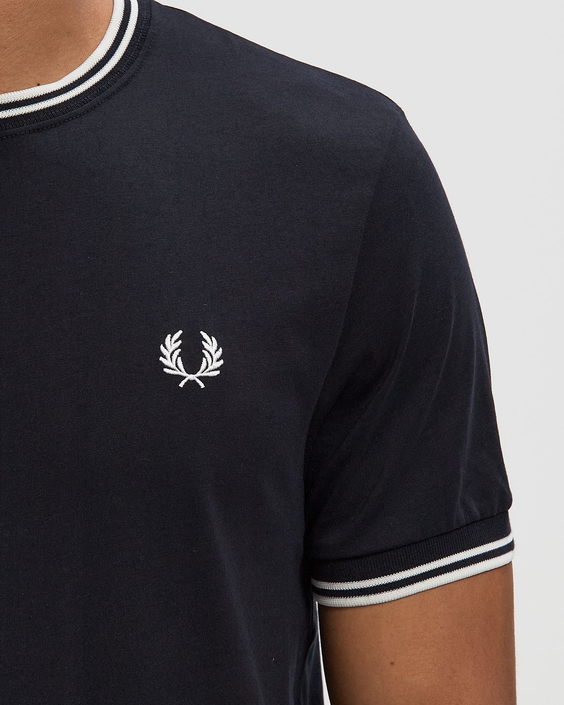 Fred Perry TWINTIPPEDT-SHIRT – Ansicht 3