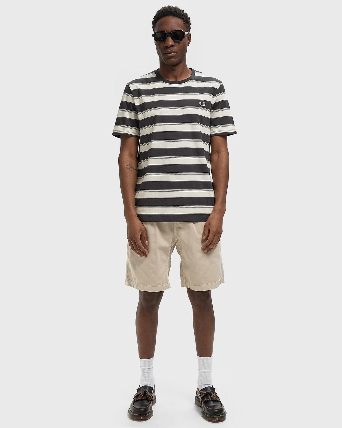 Fred Perry FINE STRIPE T-SHIRT – Ansicht 2