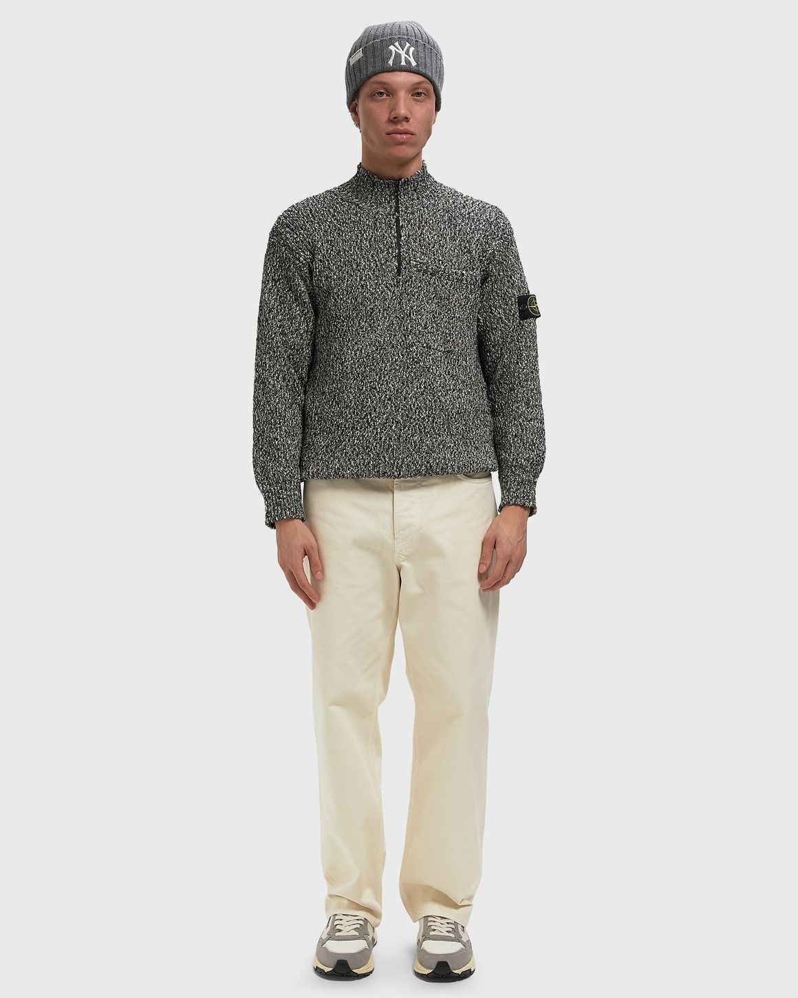 Stone Island KNIT HALF ZIP – Ansicht 2