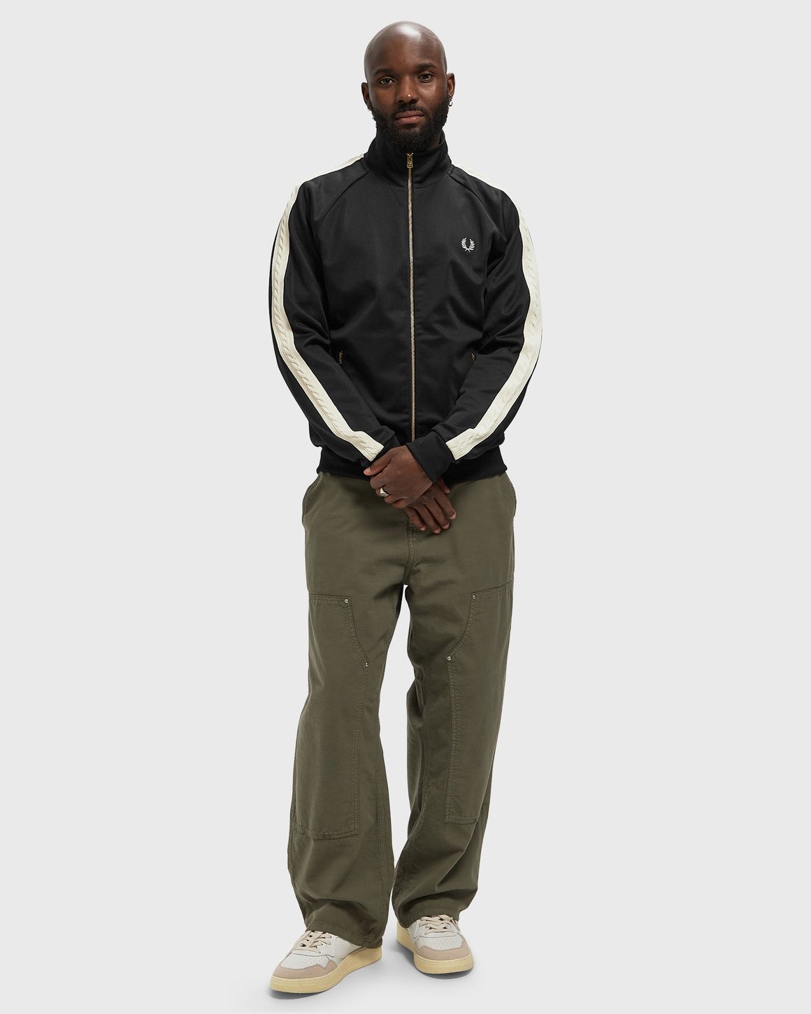 Fred Perry CABLE TAPED TRACK JACKET – Ansicht 2