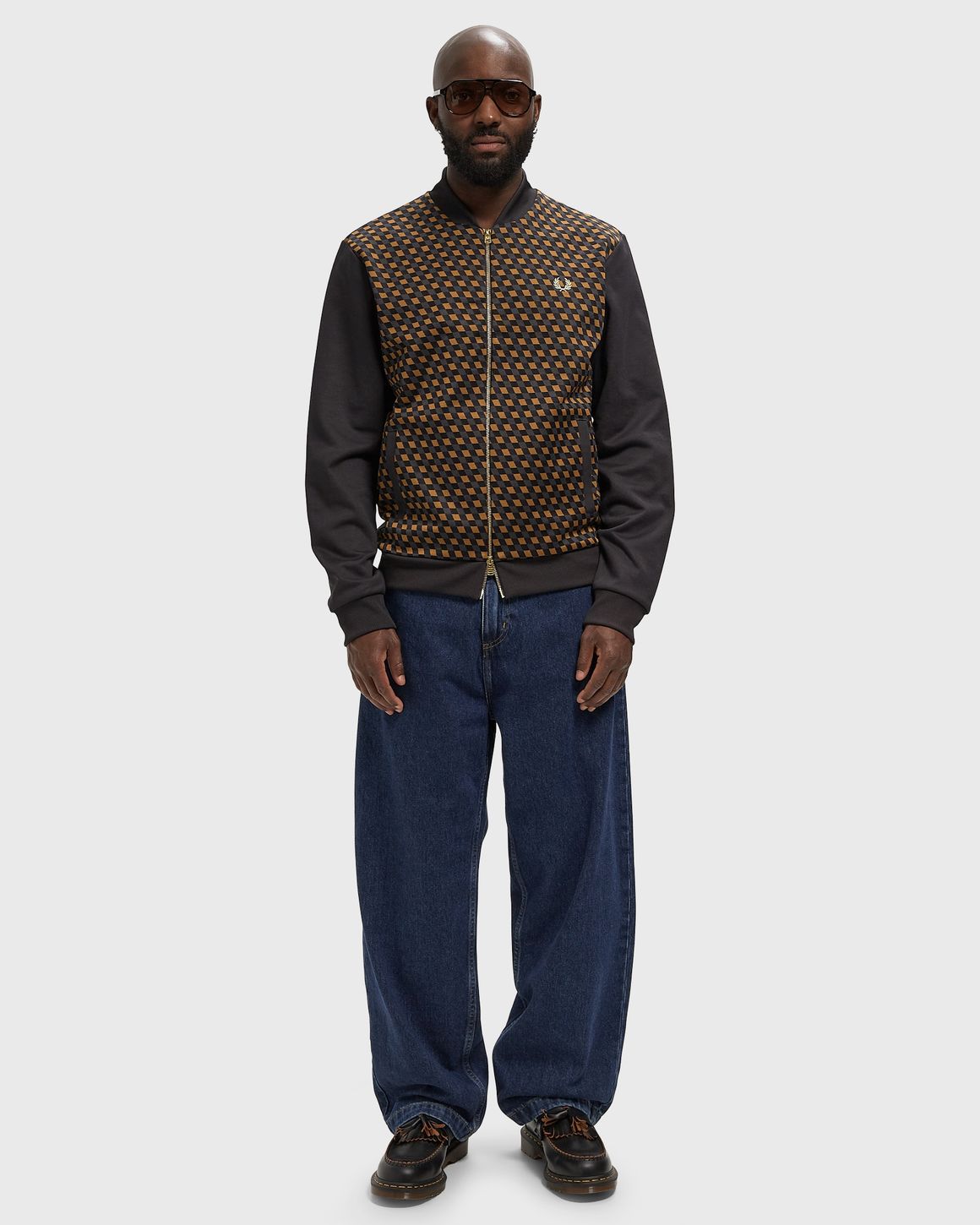 Fred Perry GEOMETRIC TRACK JACKET – Ansicht 2