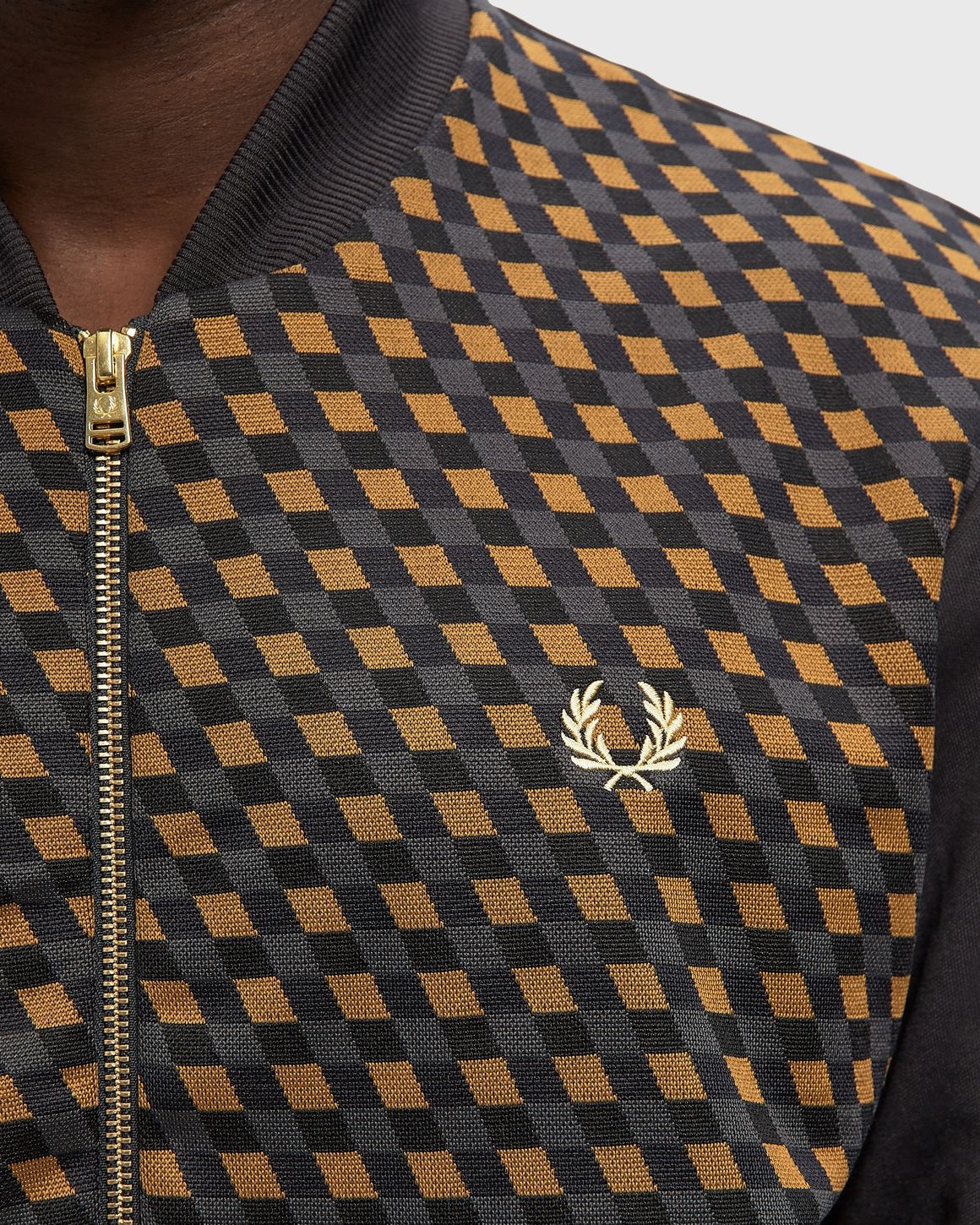 Fred Perry GEOMETRIC TRACK JACKET – Ansicht 4