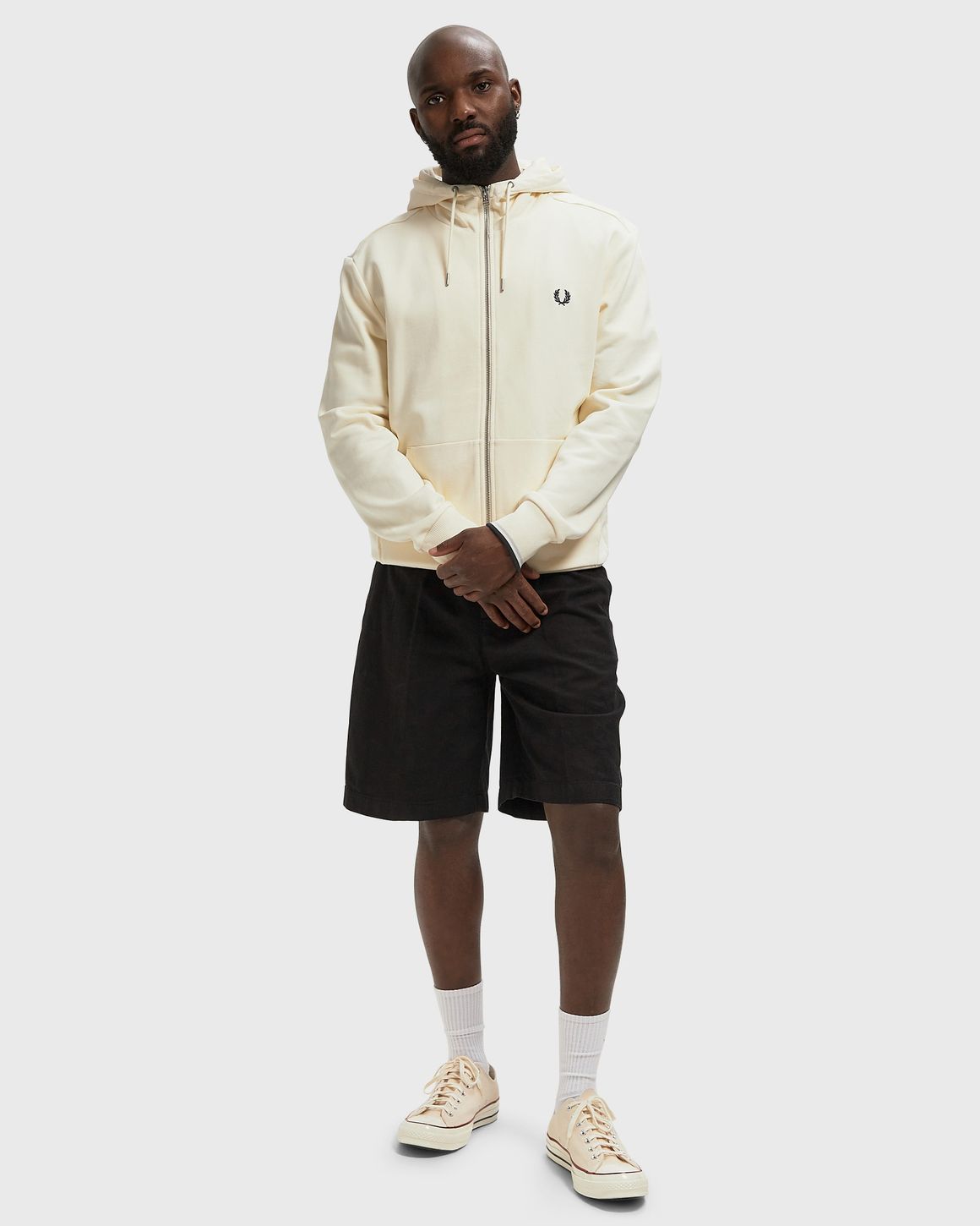 Fred Perry HOODED ZIP THROUGH SWEATSHIRT – Ansicht 2