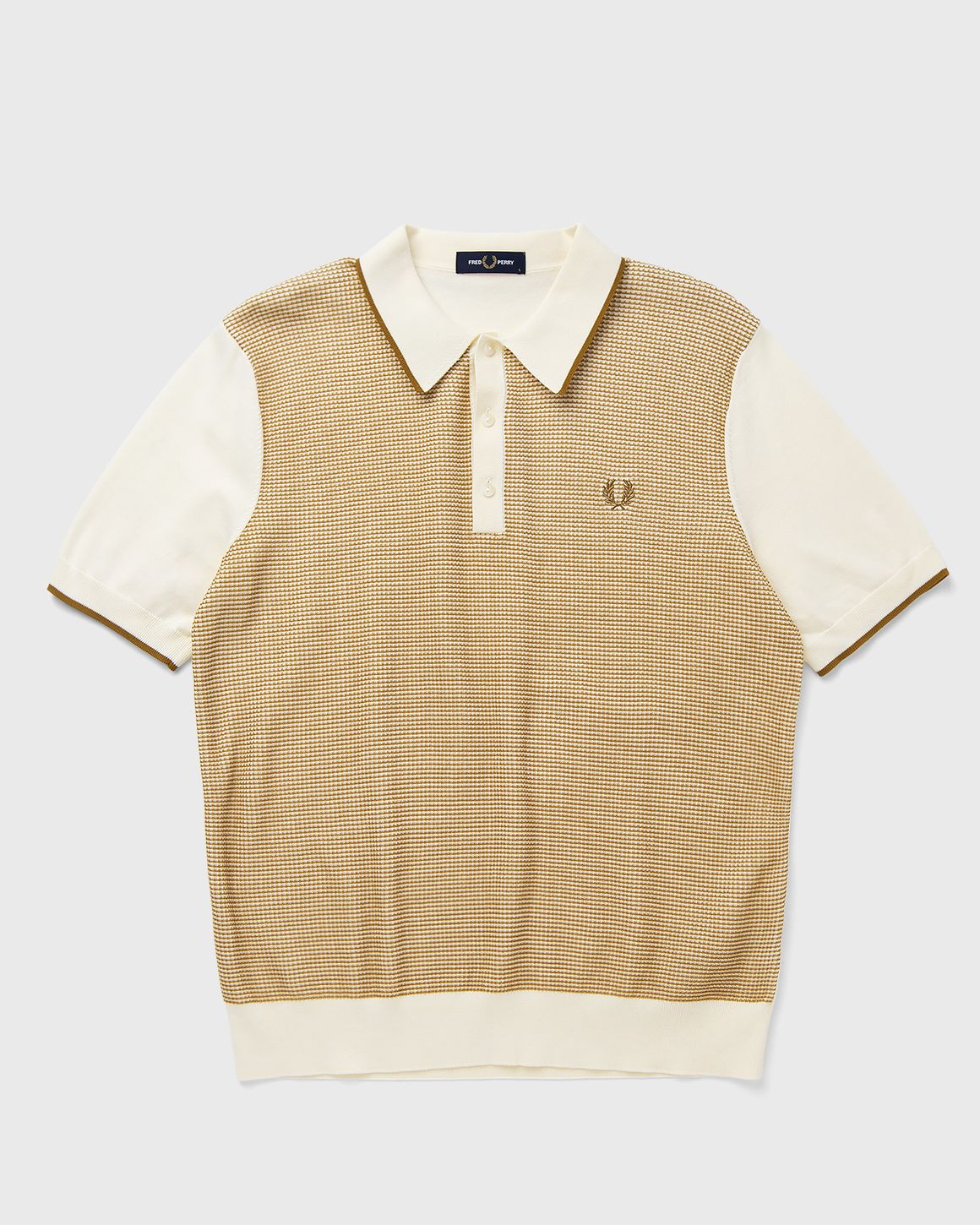 Fred Perry TONIC WAFFLE KNITTED SHIRT