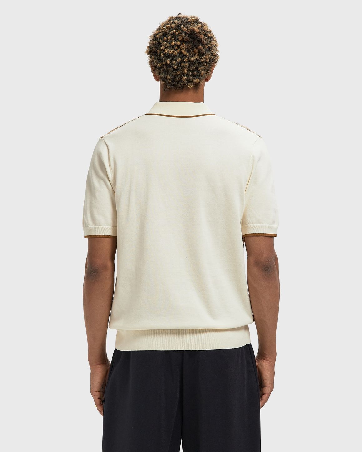 Fred Perry TONIC WAFFLE KNITTED SHIRT – Ansicht 3