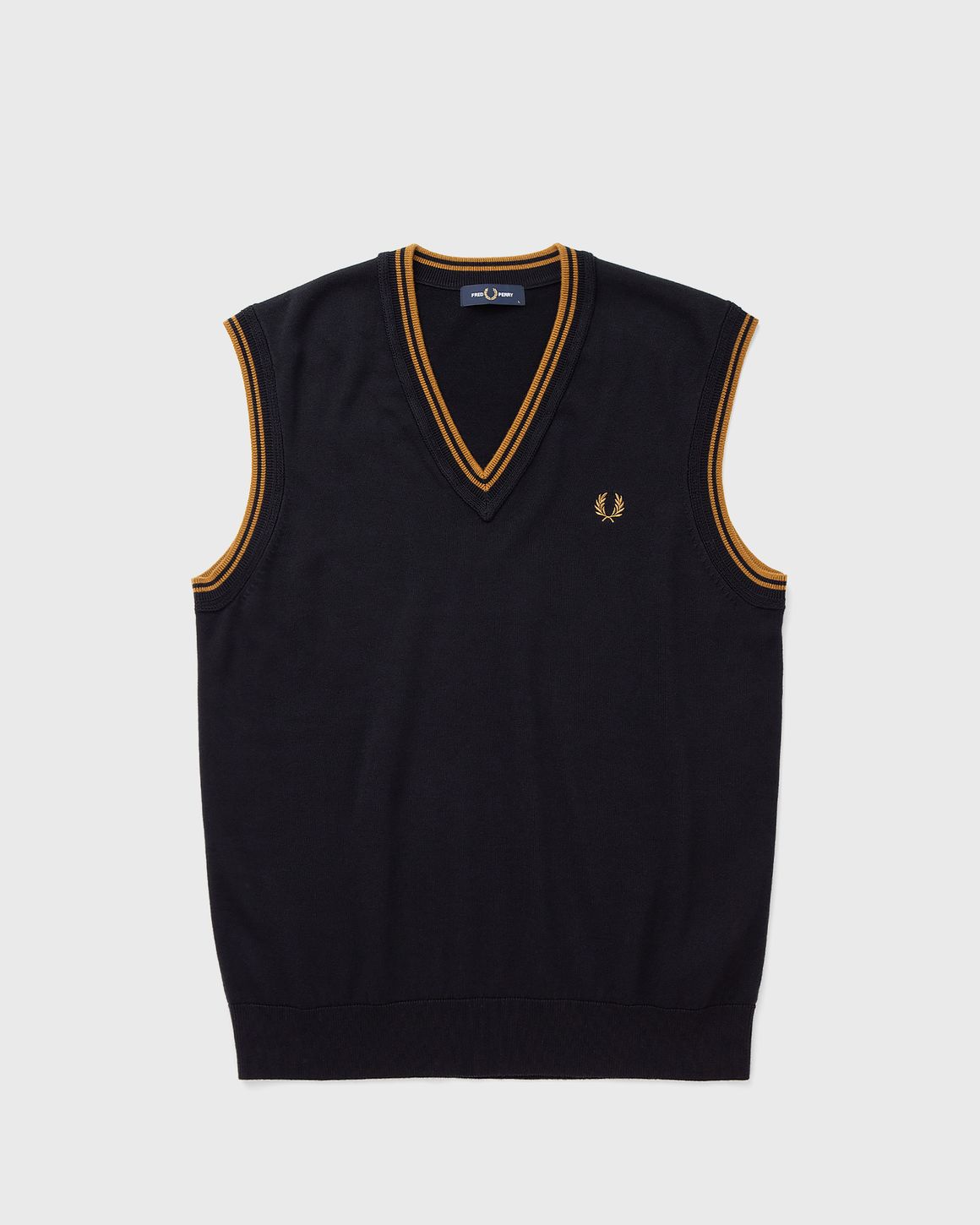Fred Perry TIPPED V-NECK TANK