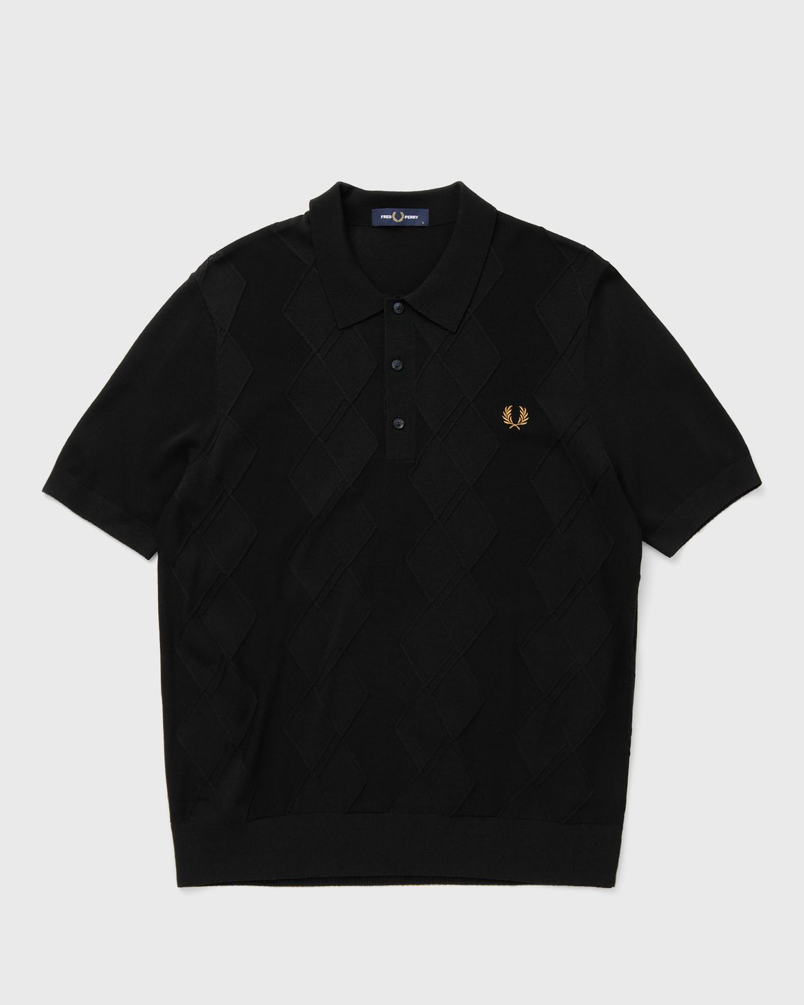 Fred Perry CABLE KNITTED SHIRT