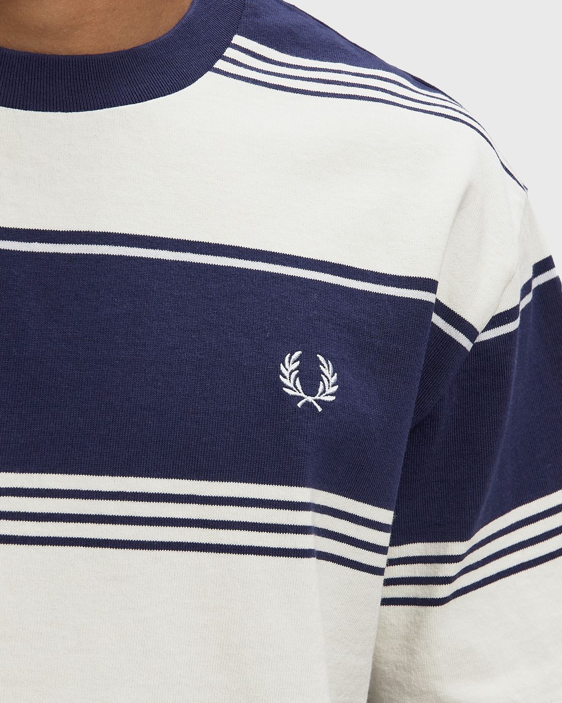 Fred Perry HEAVYWEIGHT STRIPED T-SHIRT – Ansicht 3