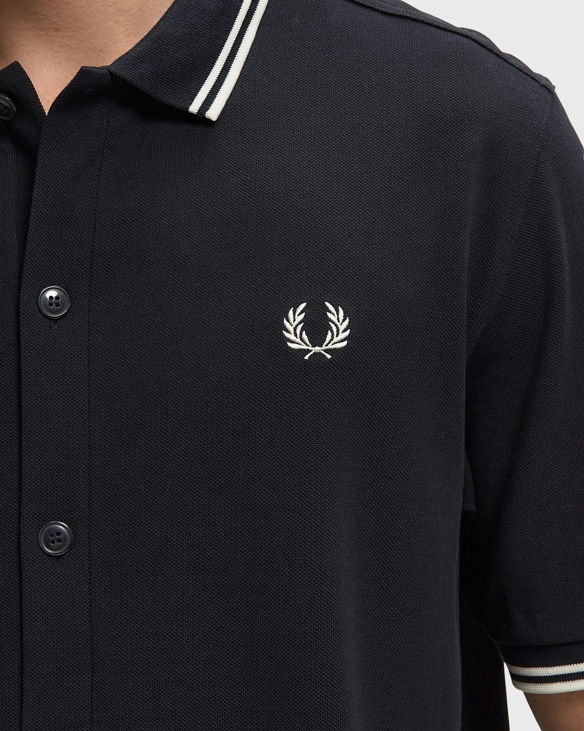 Fred Perry BUTTON THROUGH POLO SHIRT – Ansicht 3