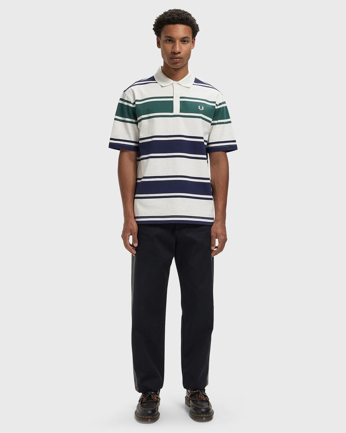 Fred Perry RELAXED STRIPED POLO SHIRT – Ansicht 2