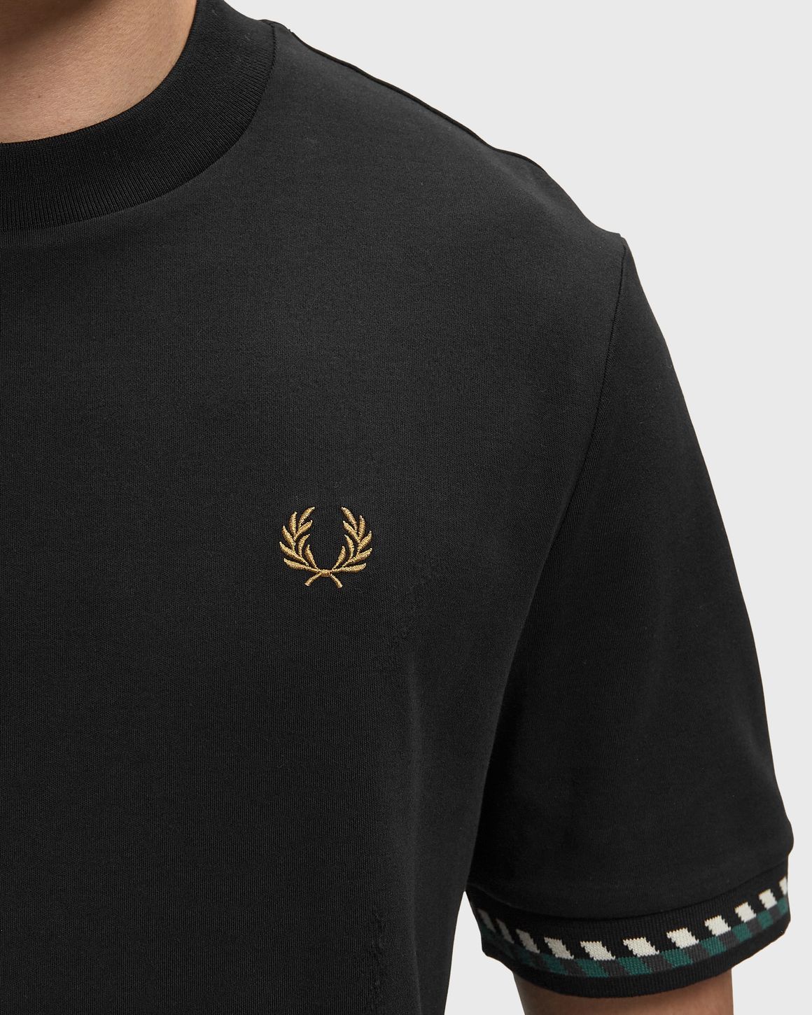 Fred Perry JACQUARD CUFF T-SHIRT – Ansicht 3