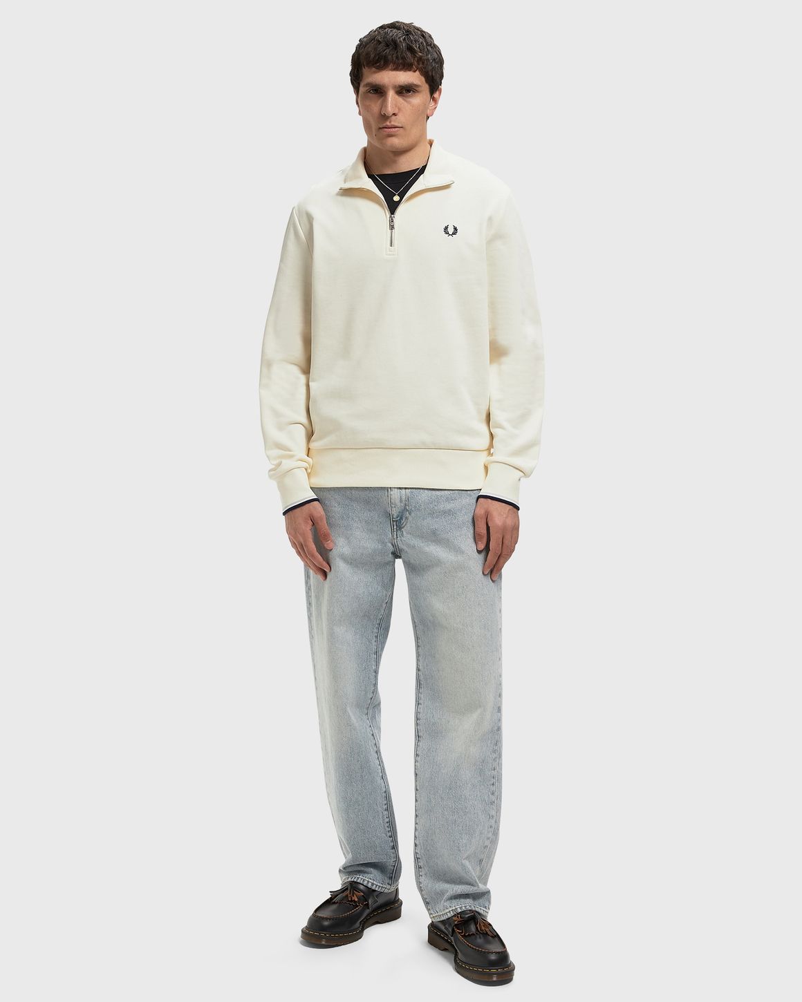 Fred Perry HALF ZIP SWEATSHIRT – Ansicht 2