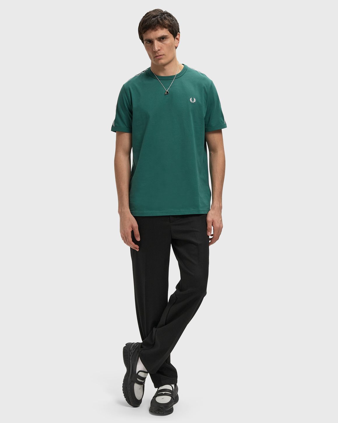 Fred Perry CONTRAST TAPE RINGER T-SHIRT – Ansicht 2