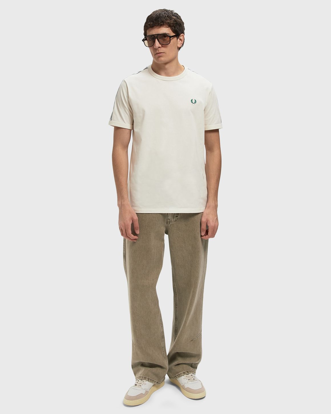 Fred Perry CONTRAST TAPE RINGER T-SHIRT – Ansicht 2