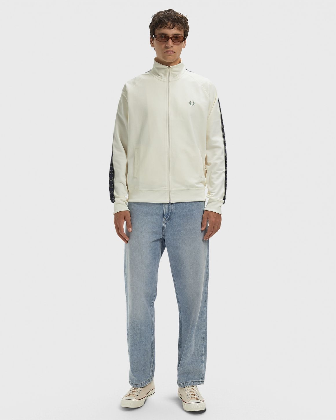 Fred Perry CONTRAST TAPE TRACK JACKET – Ansicht 2