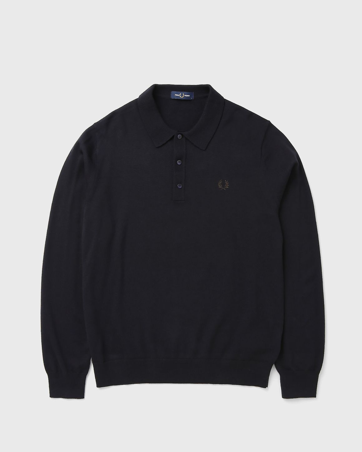 Fred Perry CLASSIC KNITTED SHIRT LS