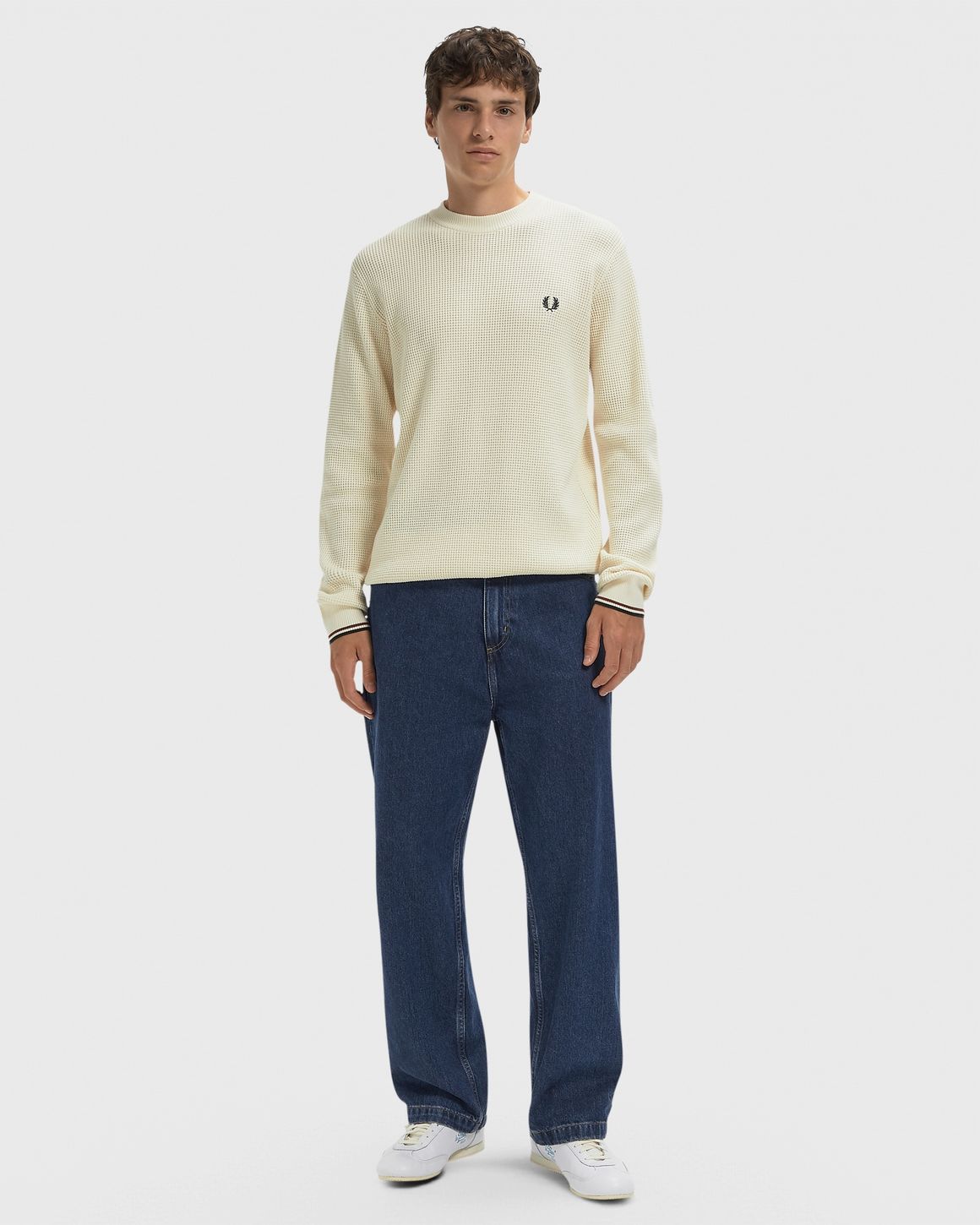 Fred Perry WAFFLE STITCH JUMPER – Ansicht 2