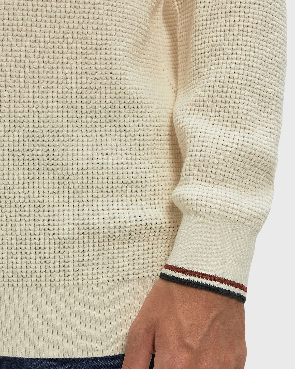 Fred Perry WAFFLE STITCH JUMPER – Ansicht 4