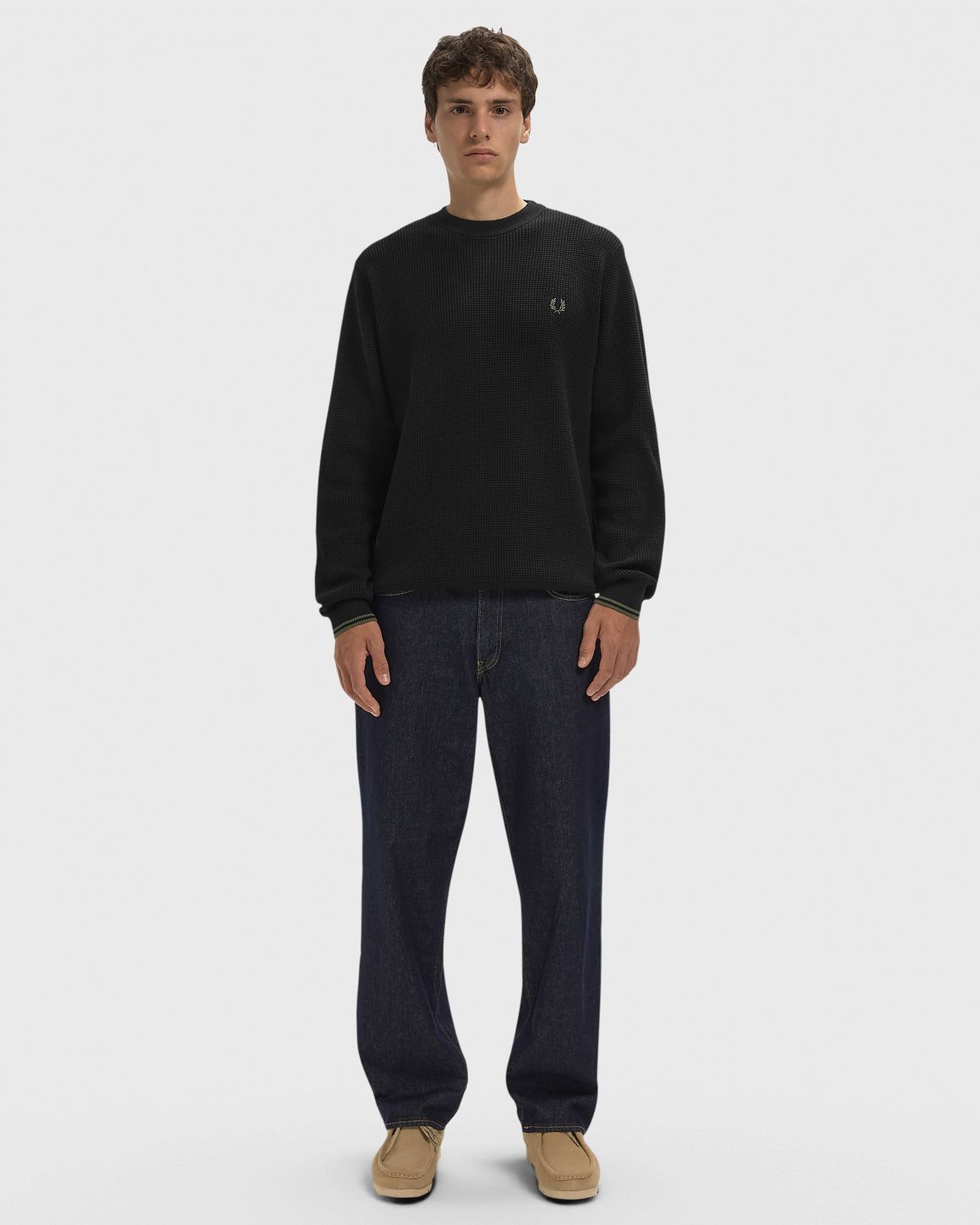 Fred Perry WAFFLE STITCH JUMPER – Ansicht 2