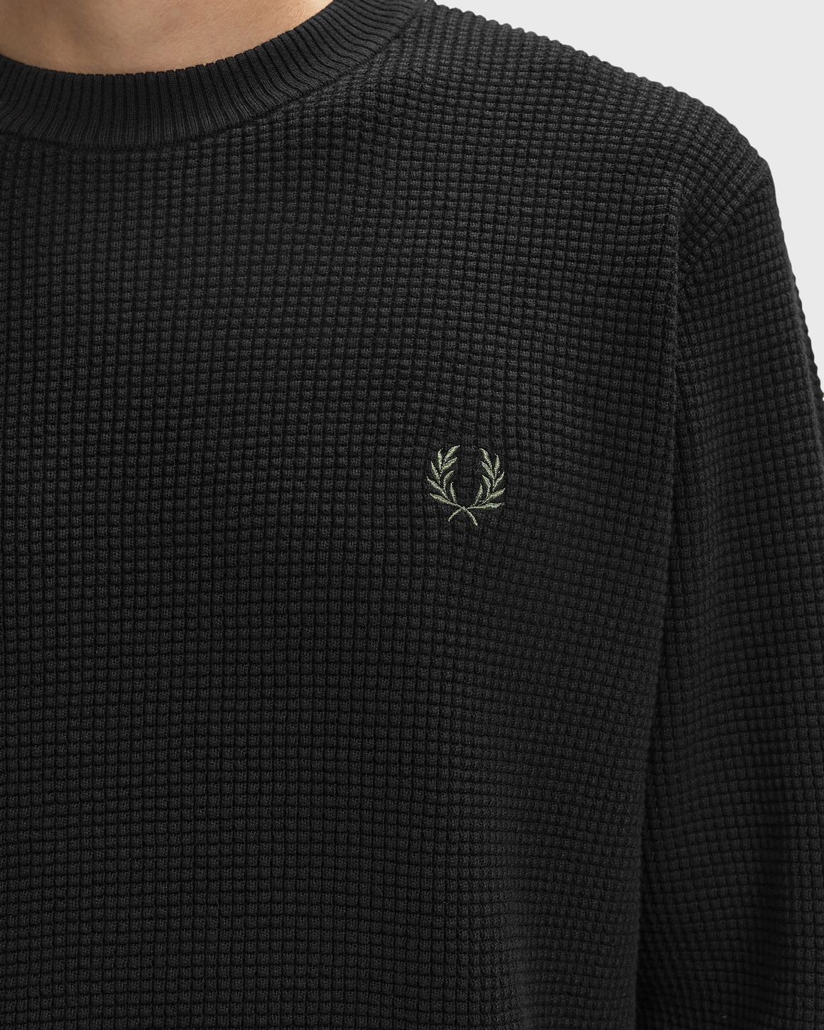 Fred Perry WAFFLE STITCH JUMPER – Ansicht 3