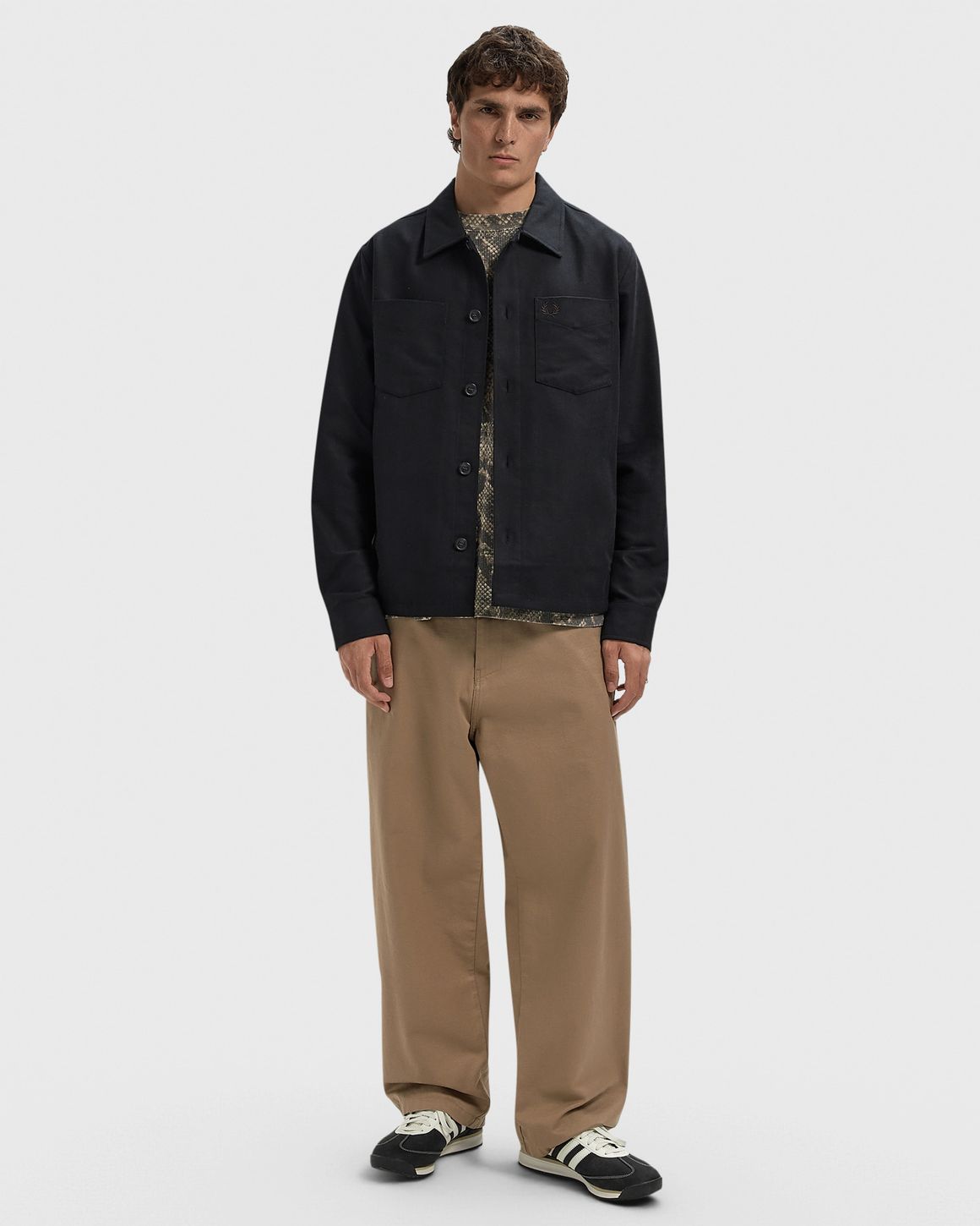 Fred Perry BRUSHED TWILL OVERSHIRT – Ansicht 2
