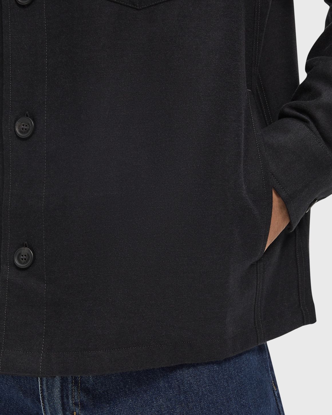 Fred Perry BRUSHED TWILL OVERSHIRT – Ansicht 4
