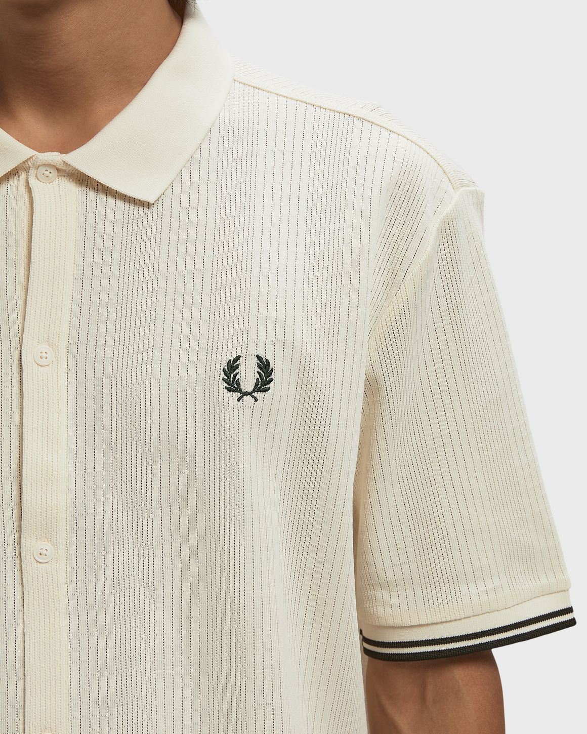 Fred Perry POINTELLE BUTTON THORUGH POLO – Ansicht 3