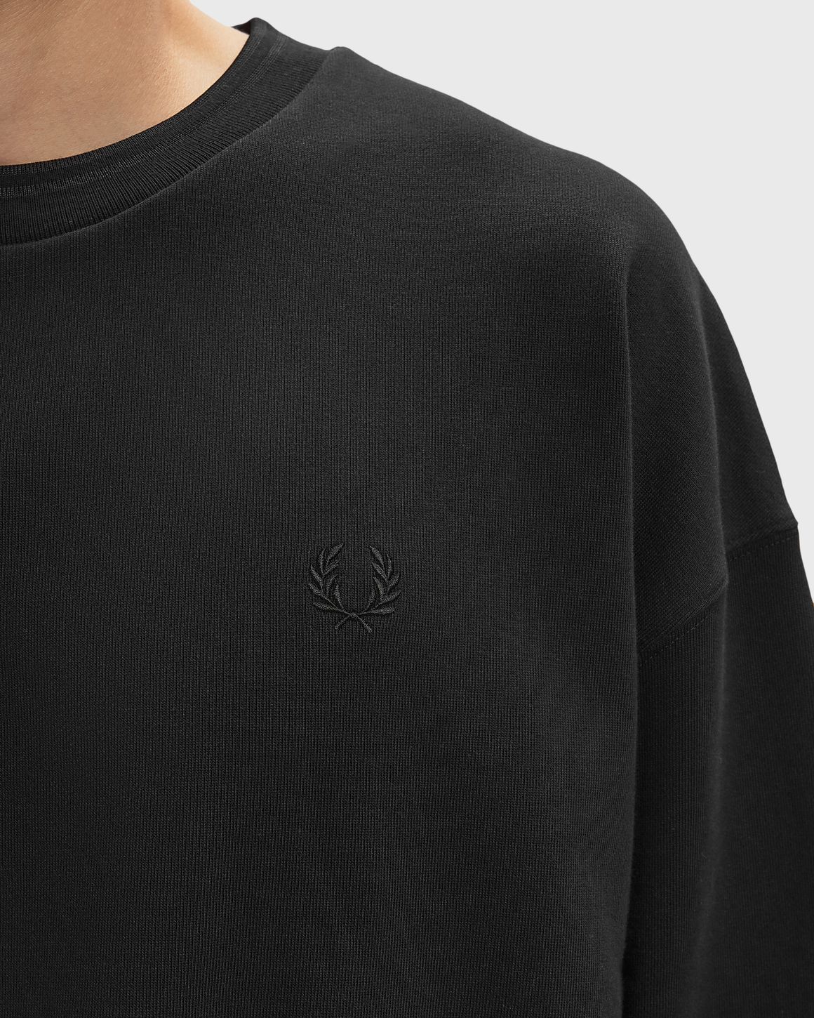 Fred Perry OVERSIZED TIPPED SWEATSHIRT – Ansicht 3