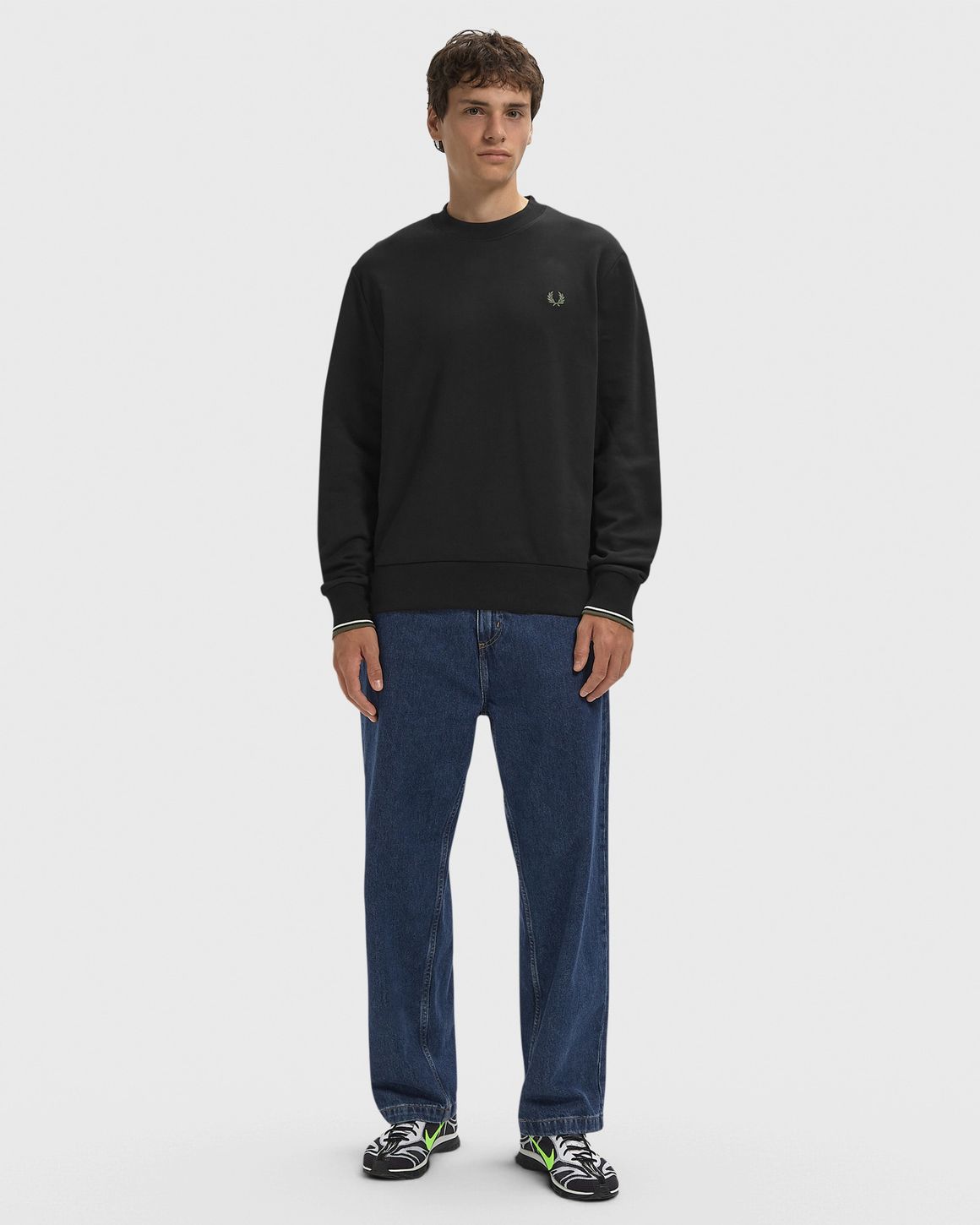 Fred Perry CREW NECK SWEATSHIRT – Ansicht 2