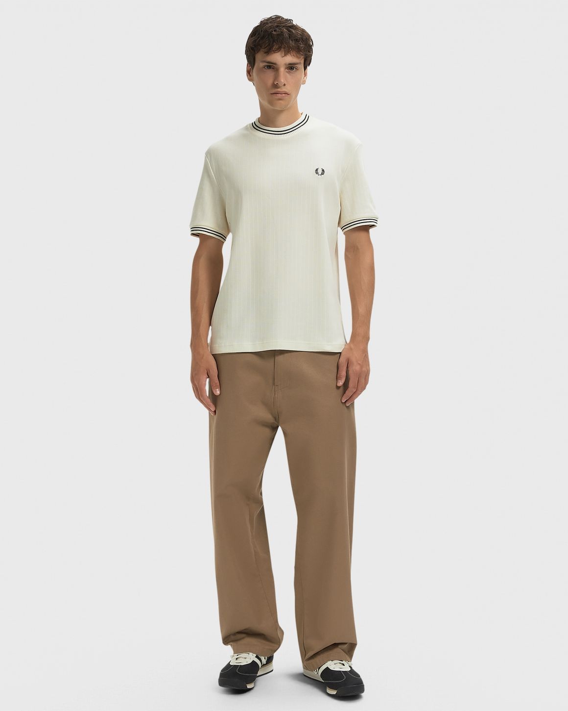 Fred Perry RIBBED JERSEY T-SHIRT – Ansicht 2