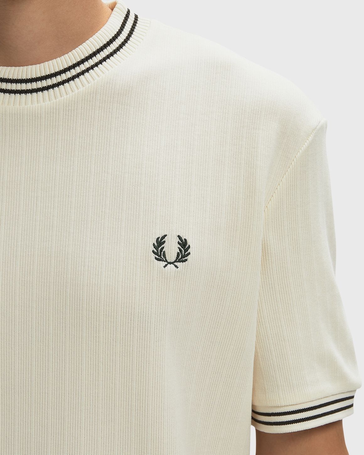 Fred Perry RIBBED JERSEY T-SHIRT – Ansicht 3