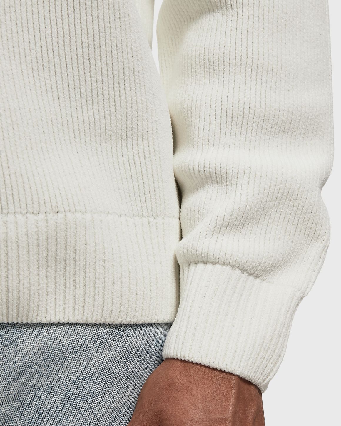 C.P. Company CHENILLE COTTON CREWNECK LENS SWEATER – Ansicht 5