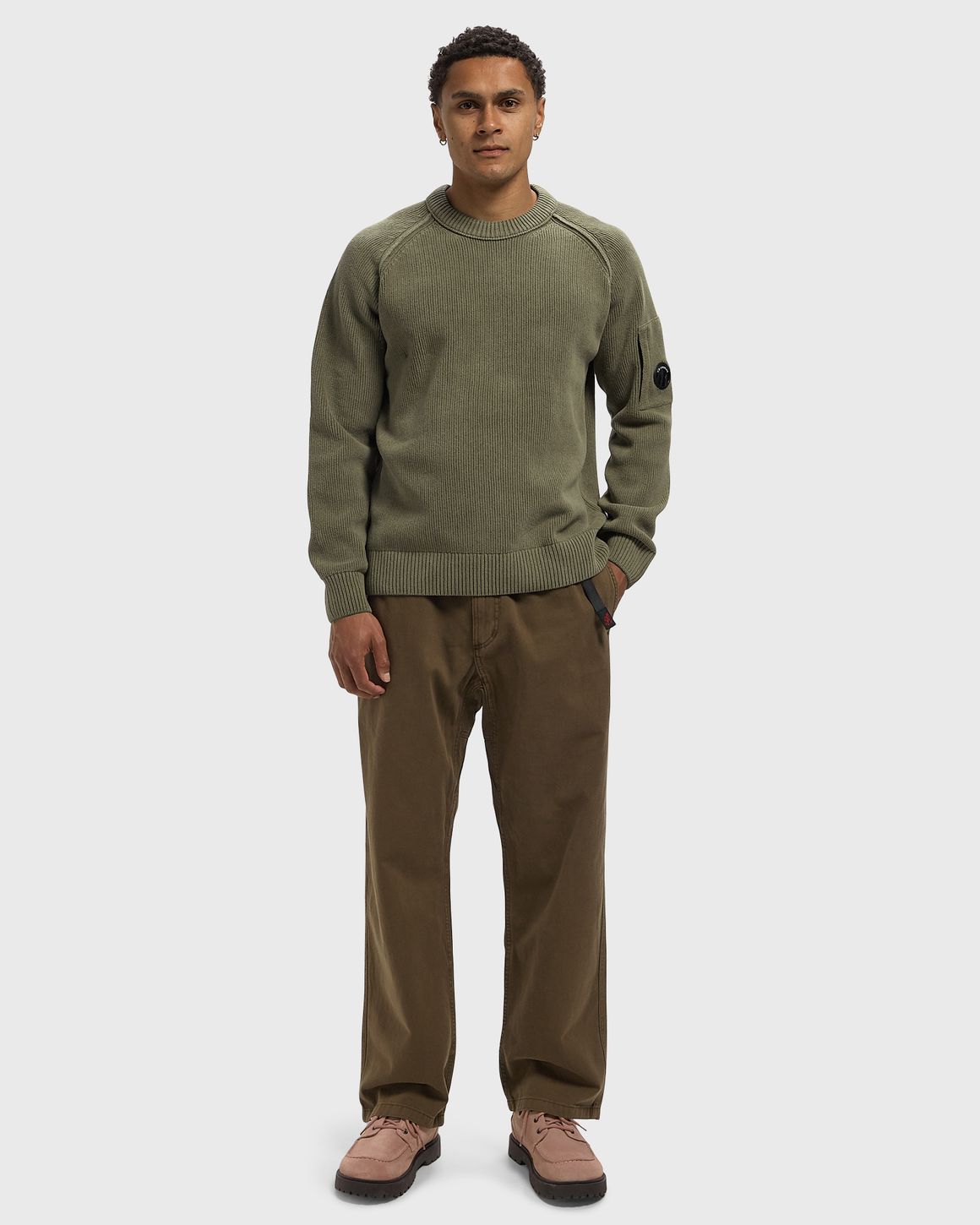 C.P. Company CHENILLE COTTON CREWNECK LENS SWEATER – Ansicht 2