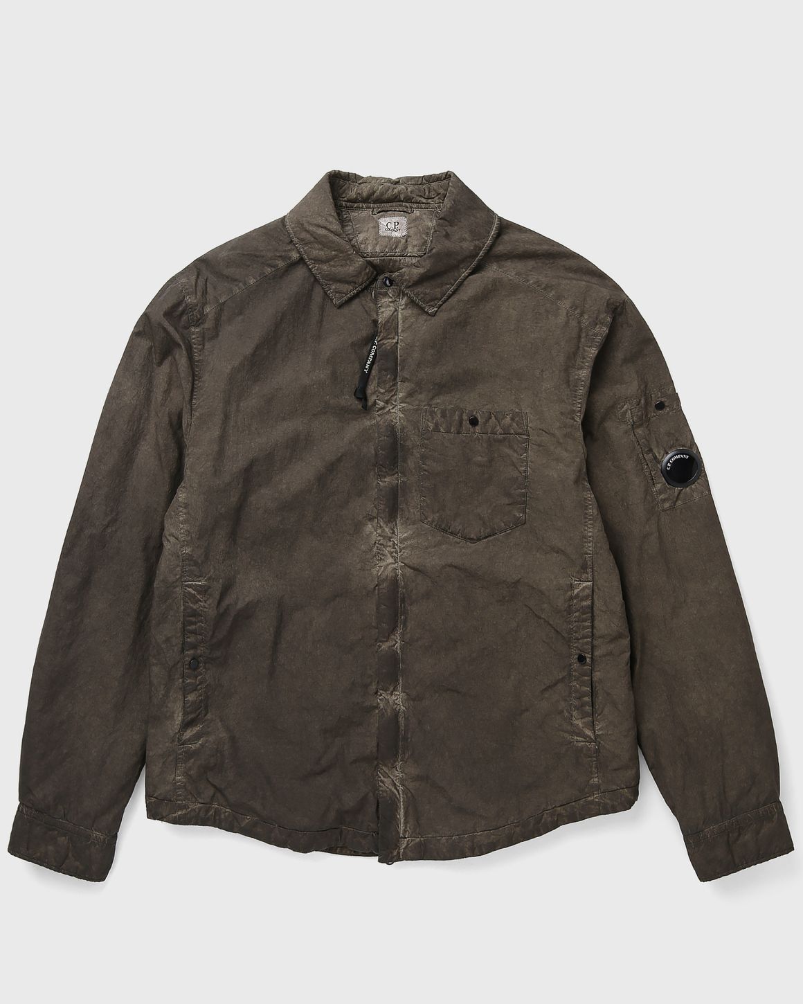 C.P. Company FLATT NYLON PADDED ZIPPED OVERSHIRT