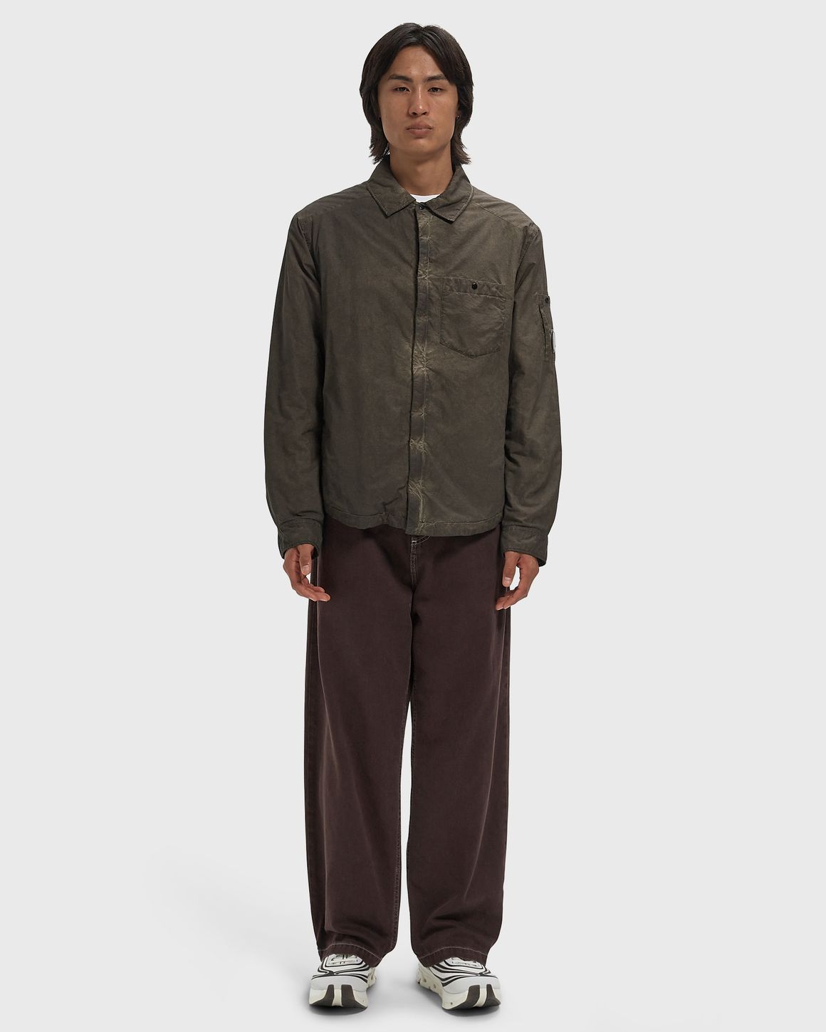 C.P. Company FLATT NYLON PADDED ZIPPED OVERSHIRT – Ansicht 2