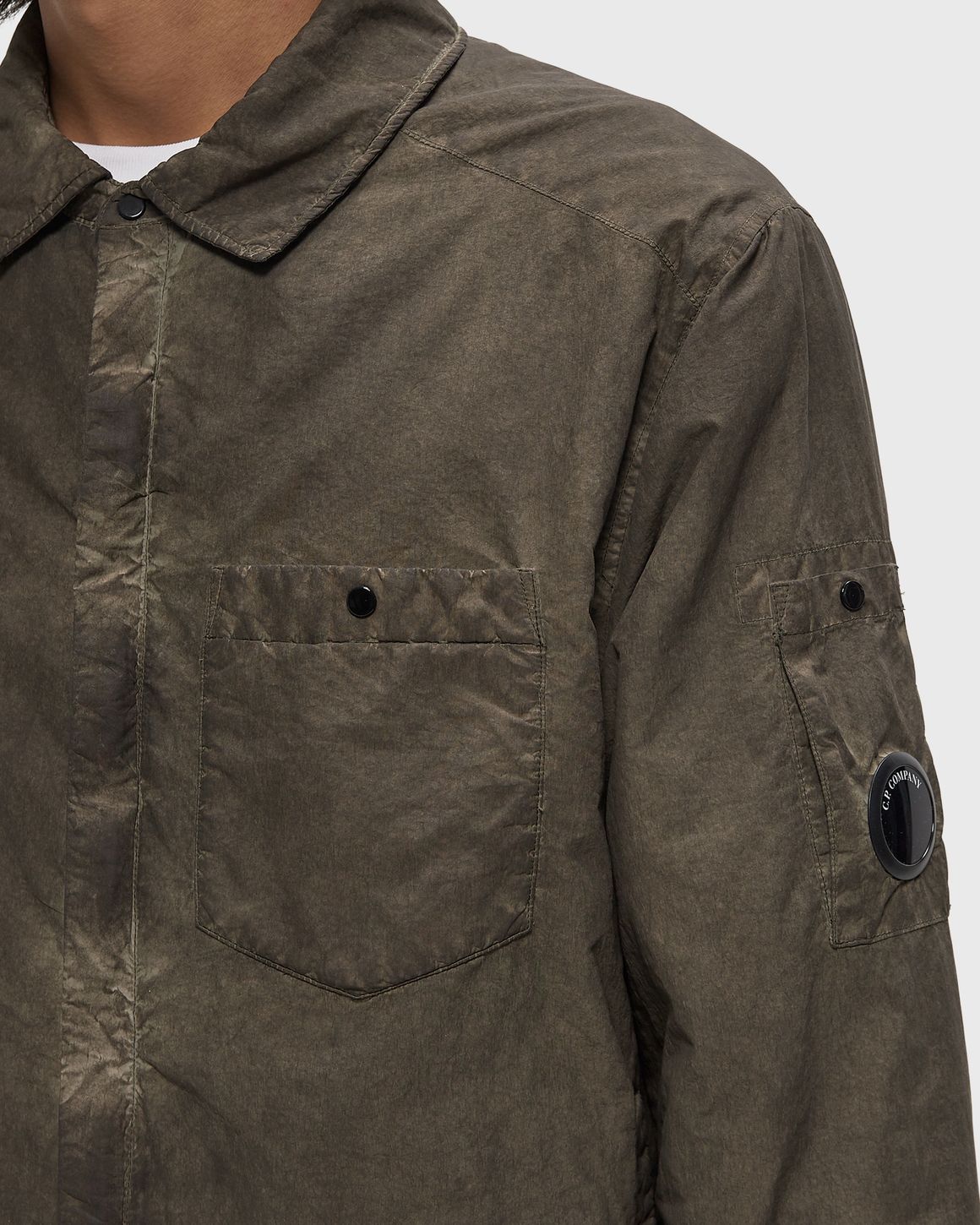C.P. Company FLATT NYLON PADDED ZIPPED OVERSHIRT – Ansicht 3