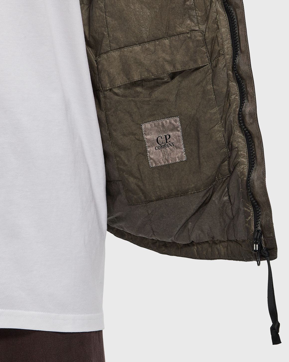 C.P. Company FLATT NYLON PADDED ZIPPED OVERSHIRT – Ansicht 5