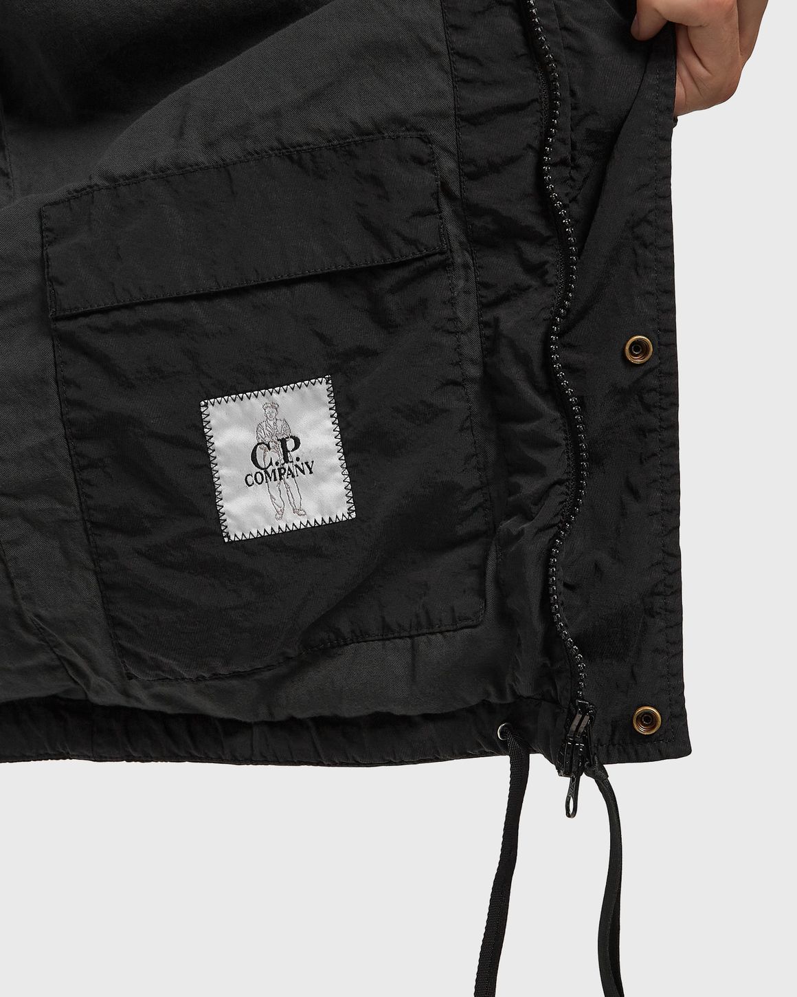 C.P. Company T-ST NYLON HOODED LENS OVERSHIRT – Ansicht 6