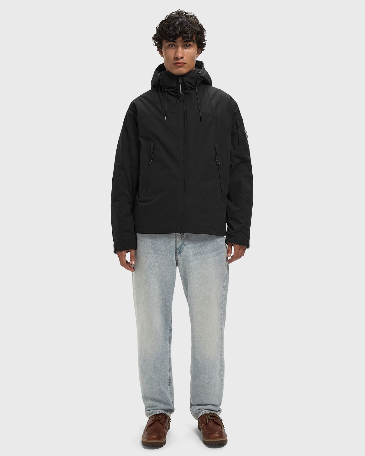 C.P. Company PRO-TEK PRIMALOFT SILVER HOODED JACKET – Ansicht 2